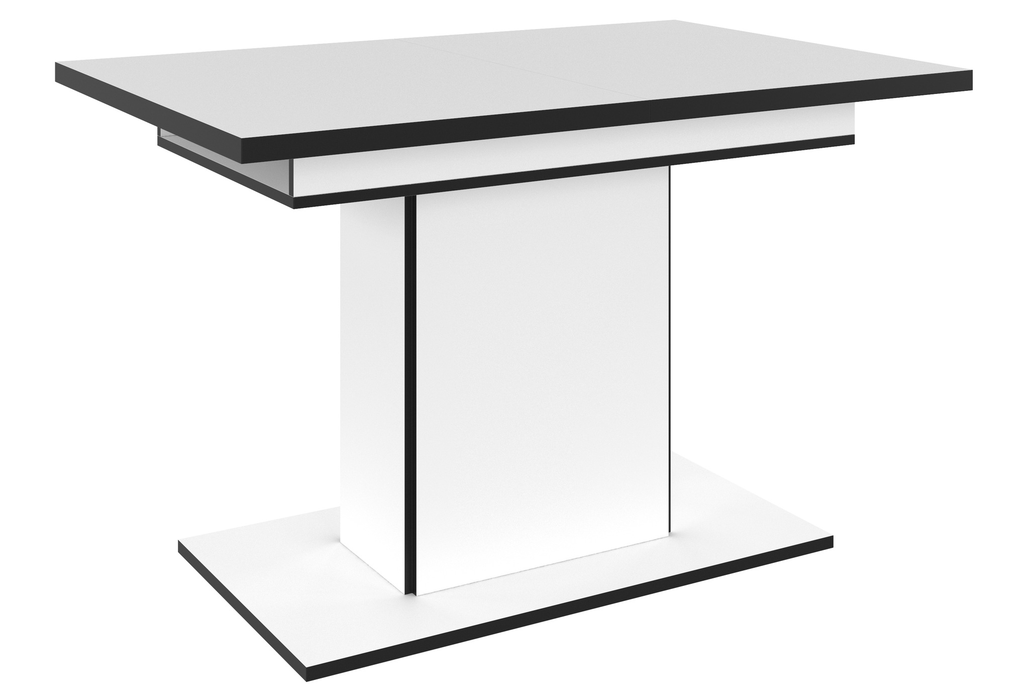 HELA Esstisch "Ariana, Tisch, Küchentisch, Auszugstisch" durch innenliegende Einlegeplatten ausziehbar 120-160 cm