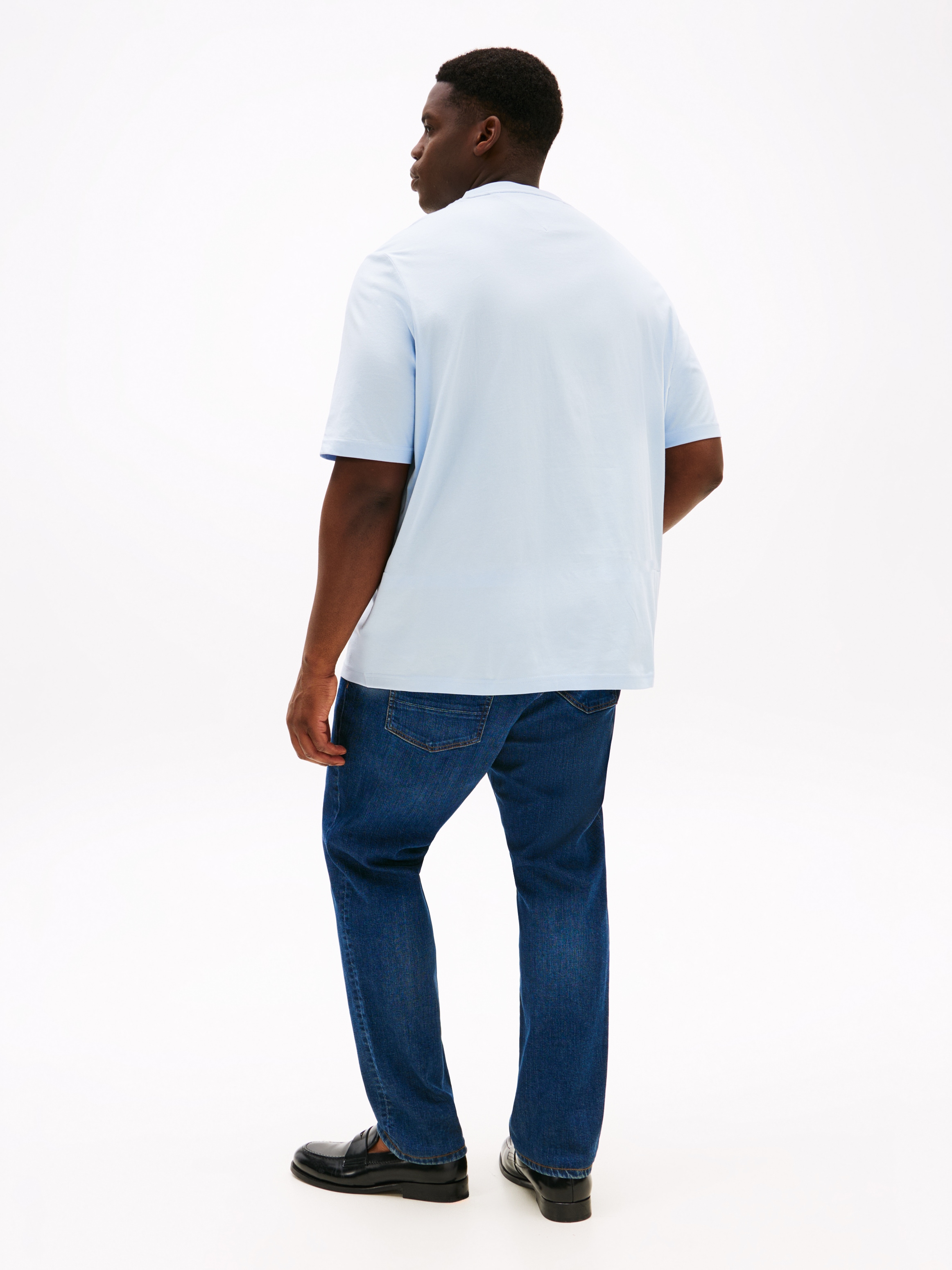 Tommy Hilfiger Big & Tall T-Shirt »BT-HILFIGER STACK TEE-B«, Große Größen