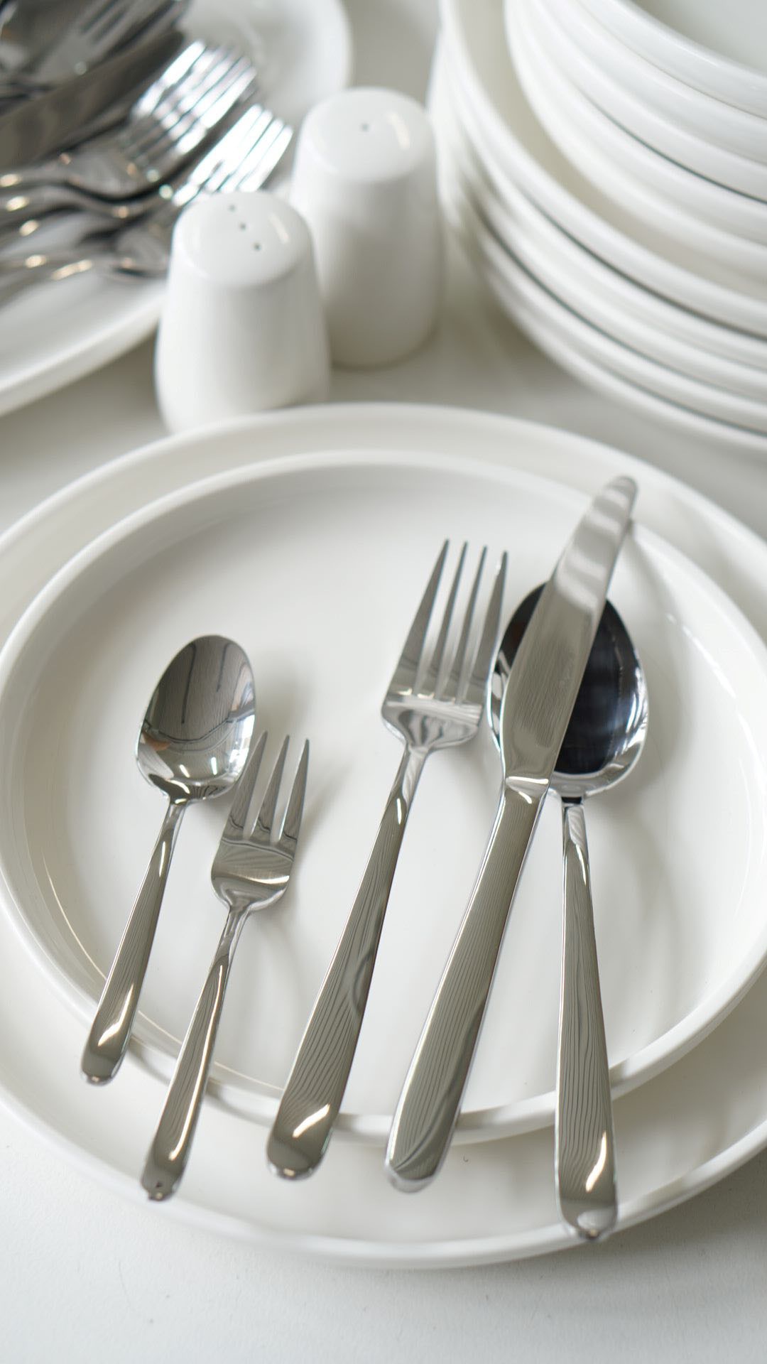 Thumbnail - Mulex Besteck-Set "Iowa 18.10, mit angenehmer Haptik" zeitloser Chic, spülmaschinengeeignet