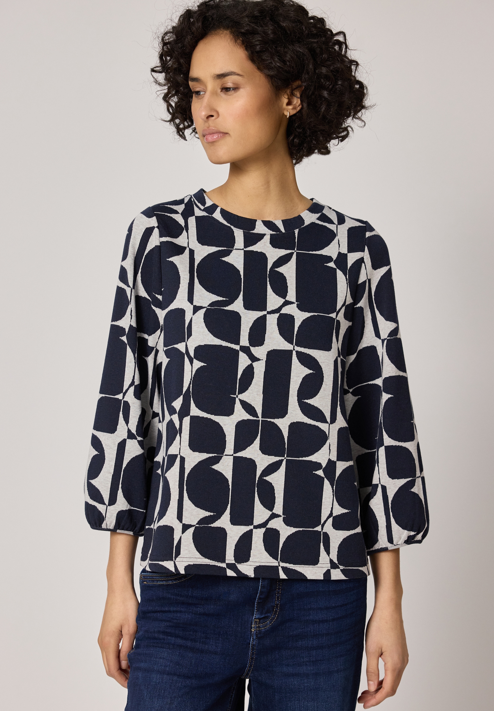 STREET ONE 3/4-Arm-Shirt mit 3/4 Ärmeln günstig online kaufen