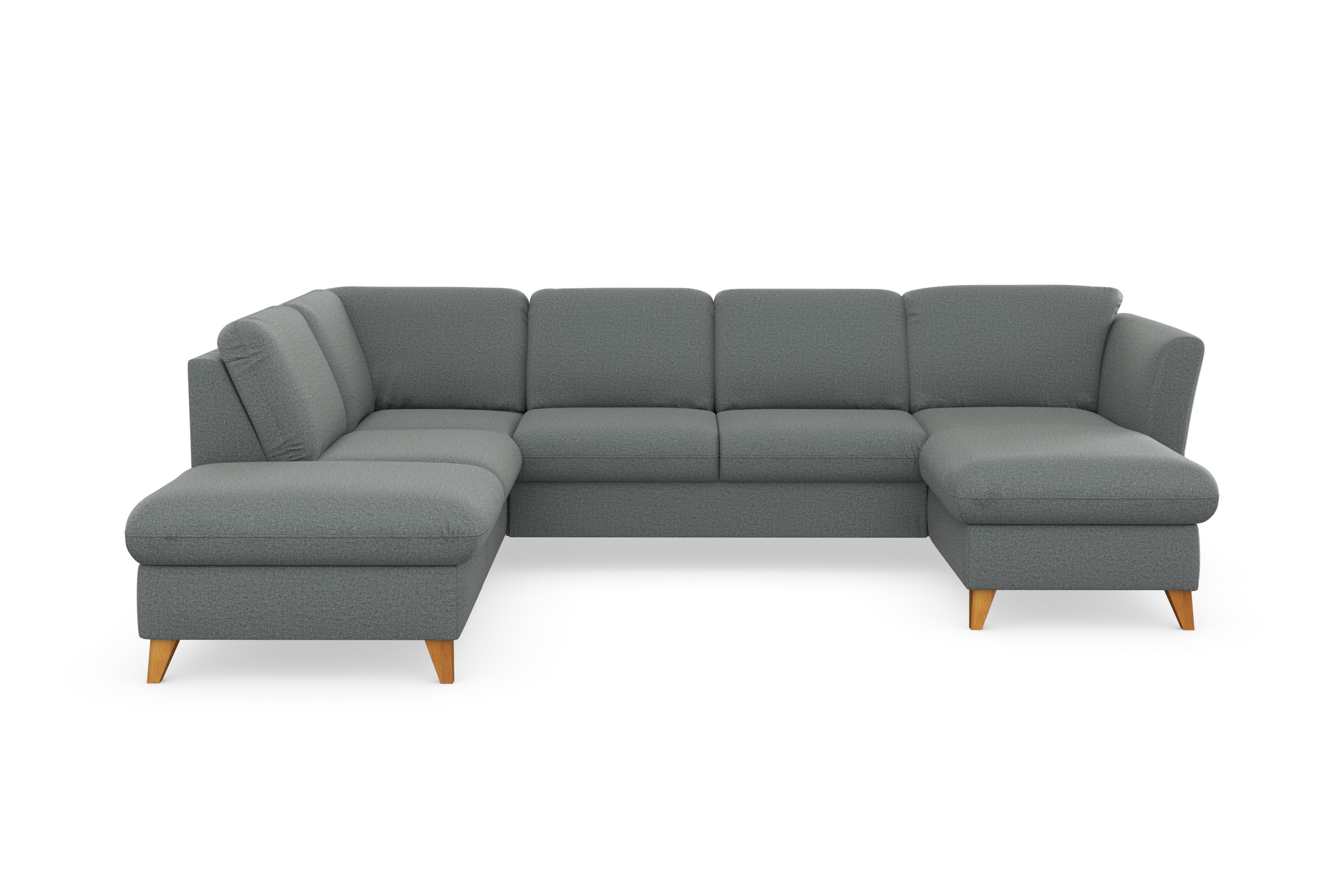 Home affaire Wohnlandschaft "Trelleborg U-Form" Federkern-Polsterung, wahlw günstig online kaufen