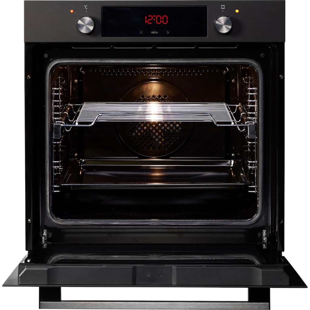 Amica Einbaubackofen »EBX 943 610 SM«, EBX 943 610 SM, mit 1-fach-Teleskopauszug, Simple Steam