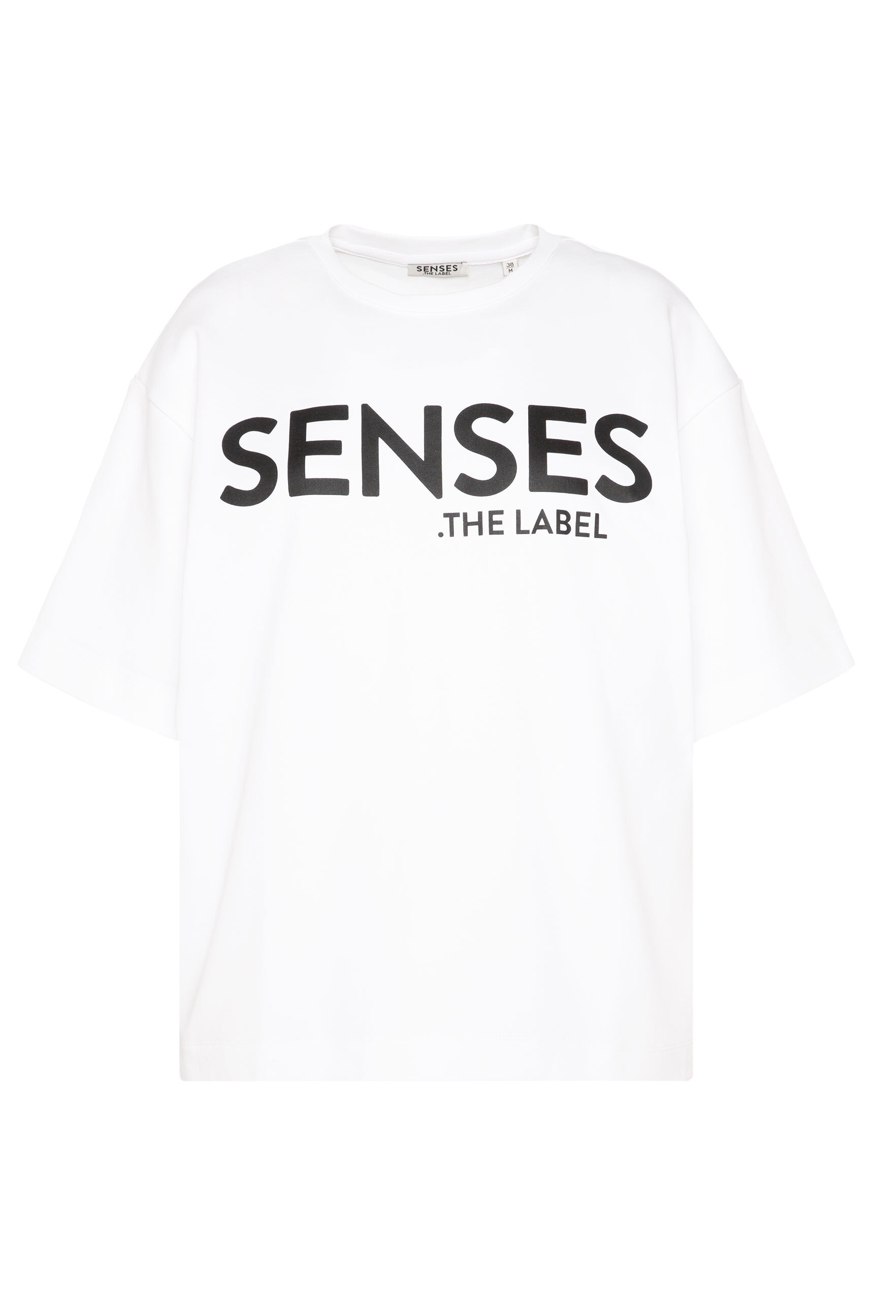 SENSES.THE LABEL Rundhalsshirt, aus Baumwolle