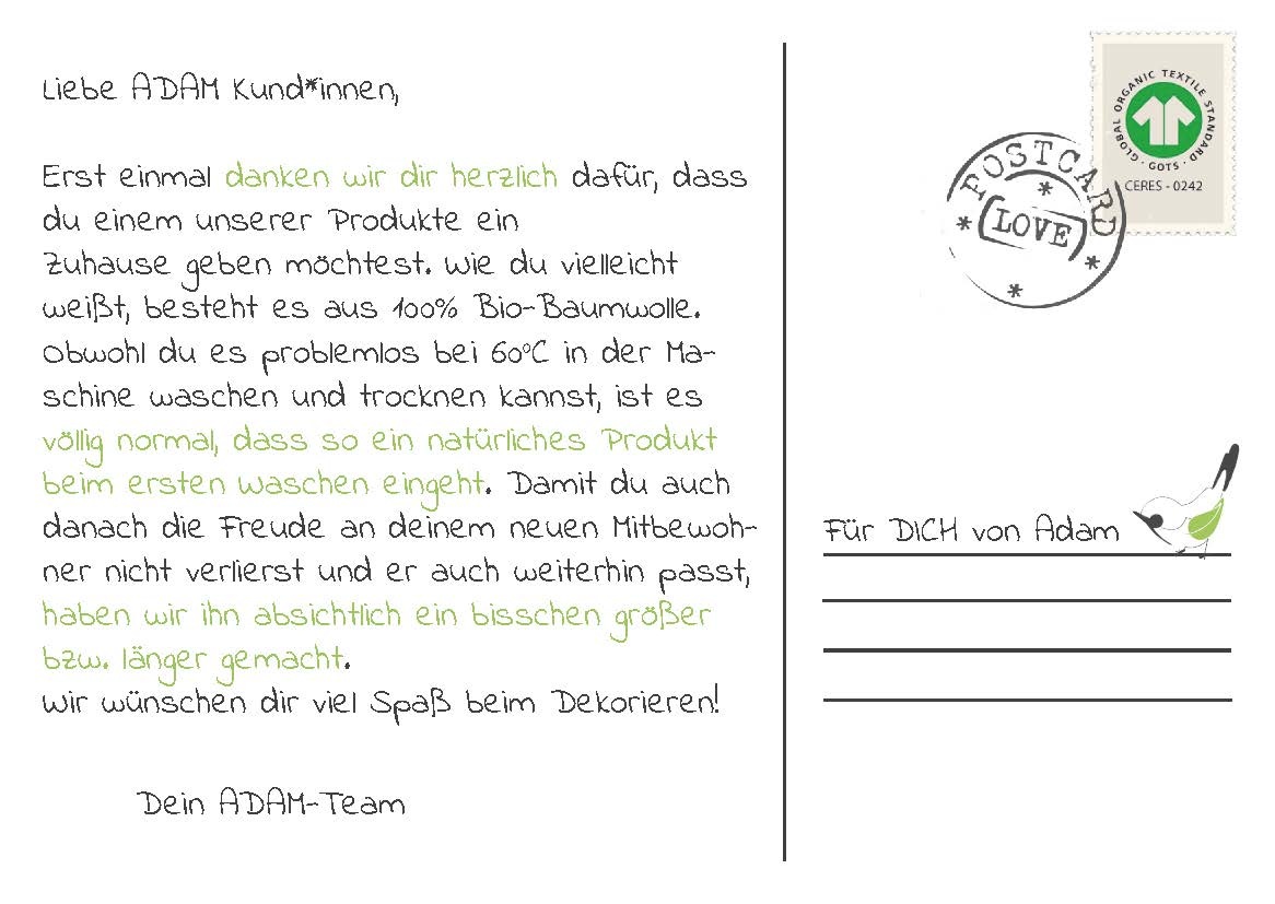 Thumbnail - Adam Vorhang "Romantic Puligny" Multifunktionsband 1 Stk. tlg. aus 100% Bio-Baumwolle