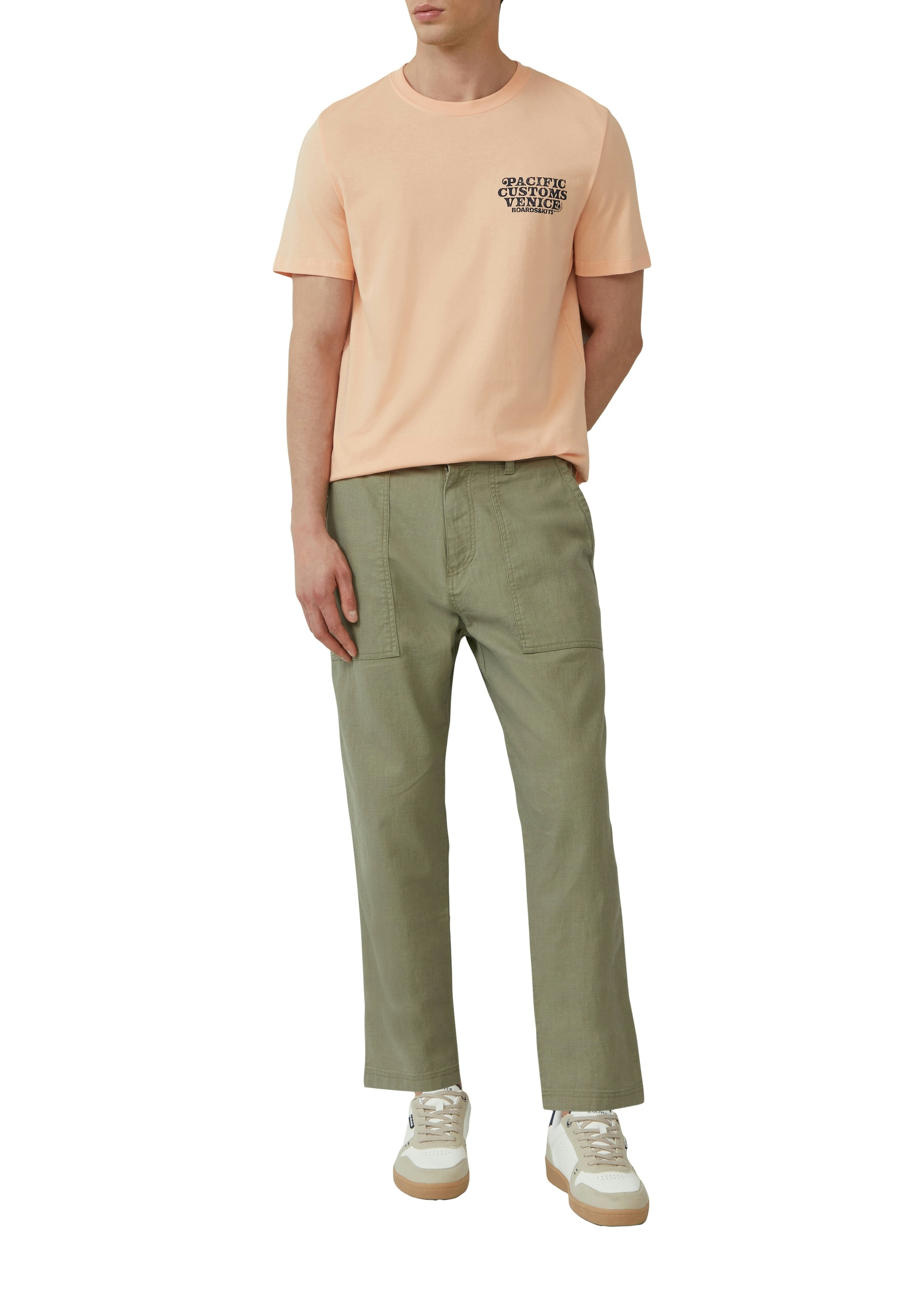 s.Oliver Leinenhose  mit Leinenanteil / Großen Eingrifftaschen