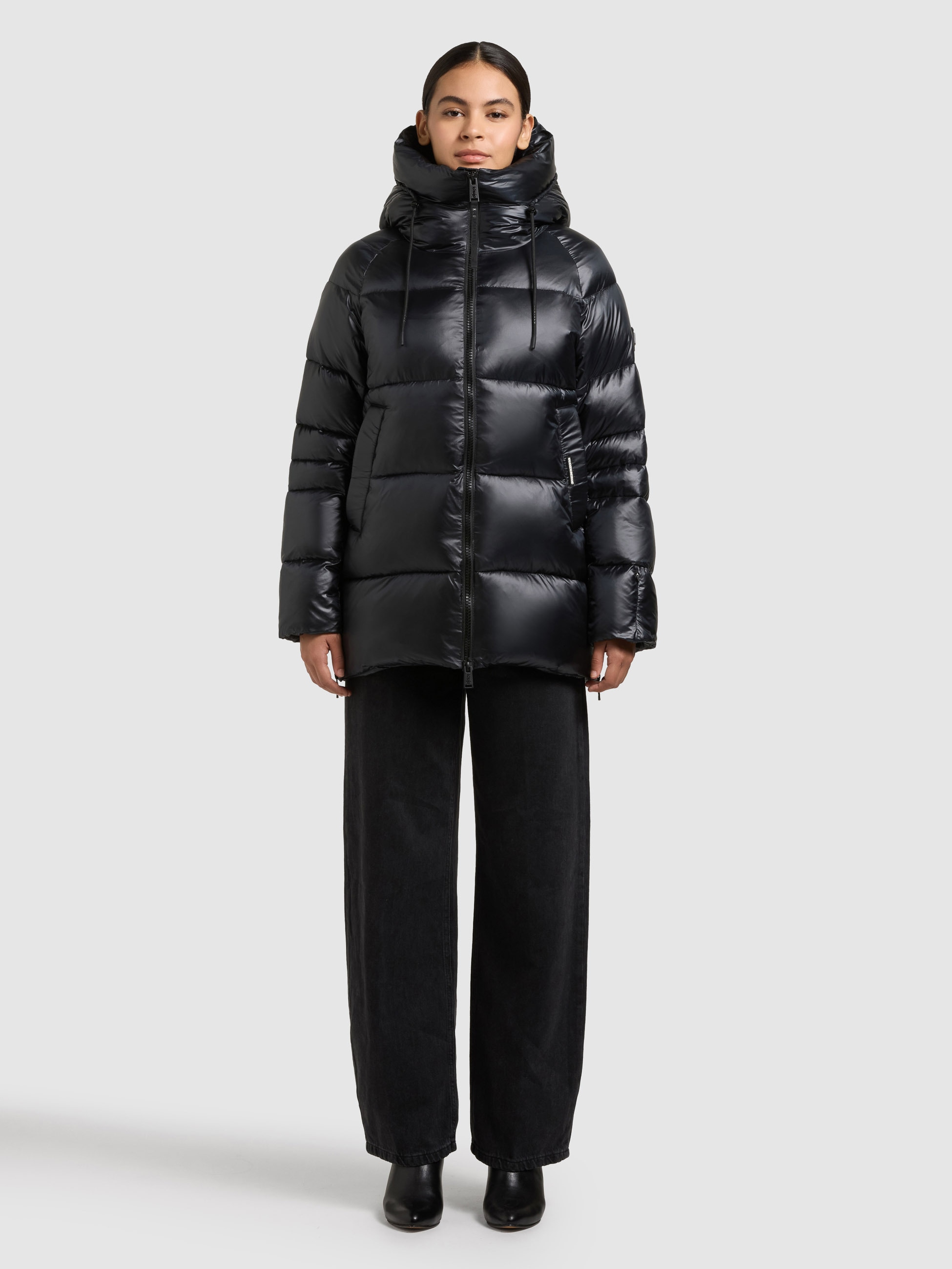 khujo Steppjacke »CARA« mit Kapuze