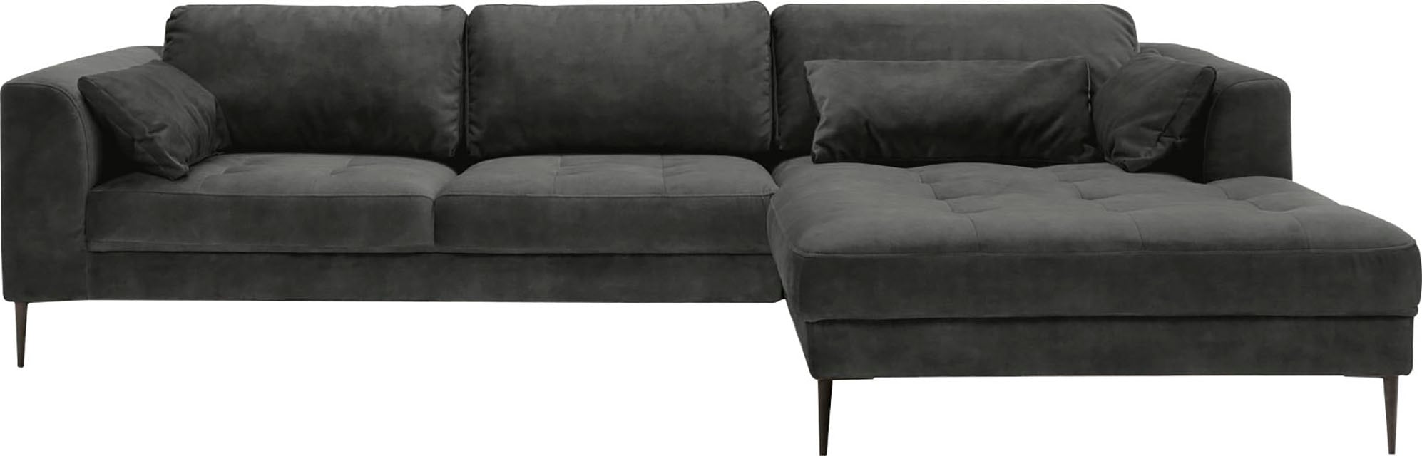 TRENDMANUFAKTUR Ecksofa "Luzi, wahlweise mit Schlaffunktion & Bettkasten. O günstig online kaufen