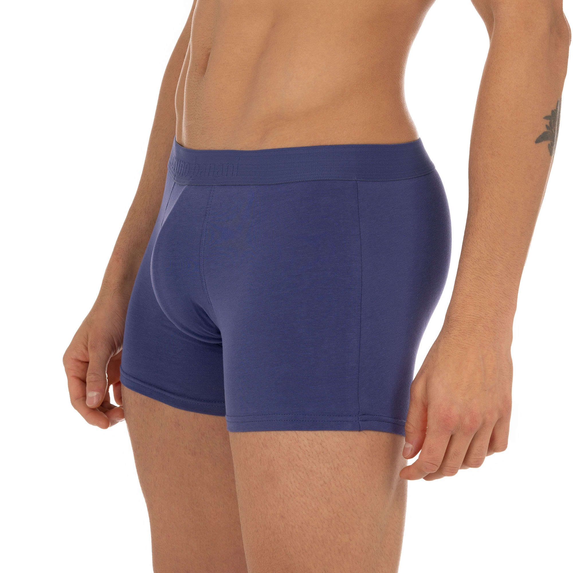 Bruno Banani Boxershorts »FLOWING«, (2er Pack), mit kontrastfarbenem Bündchen