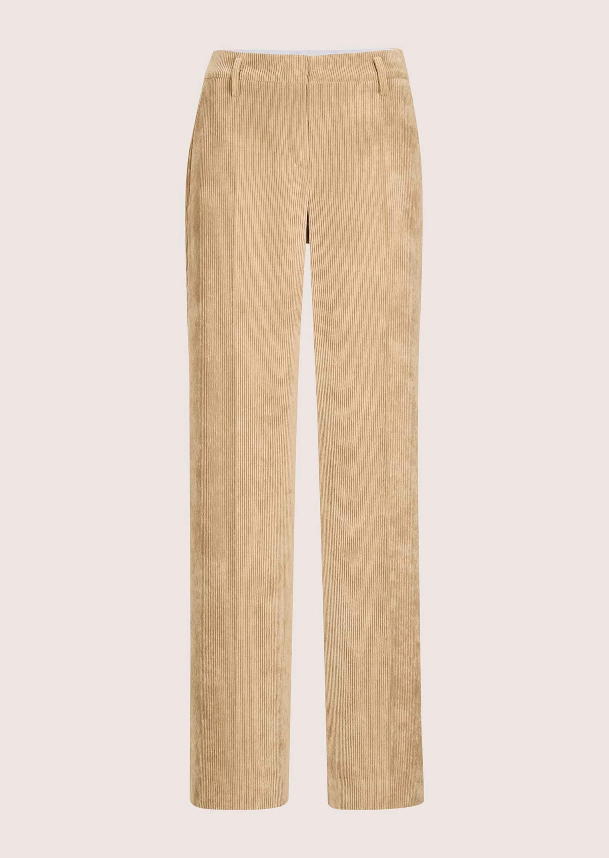 MADELEINE Cordhose "Cordhose Weite Cordhose mit Bügelfalten" Weite Cordhose mit Bügelfalte