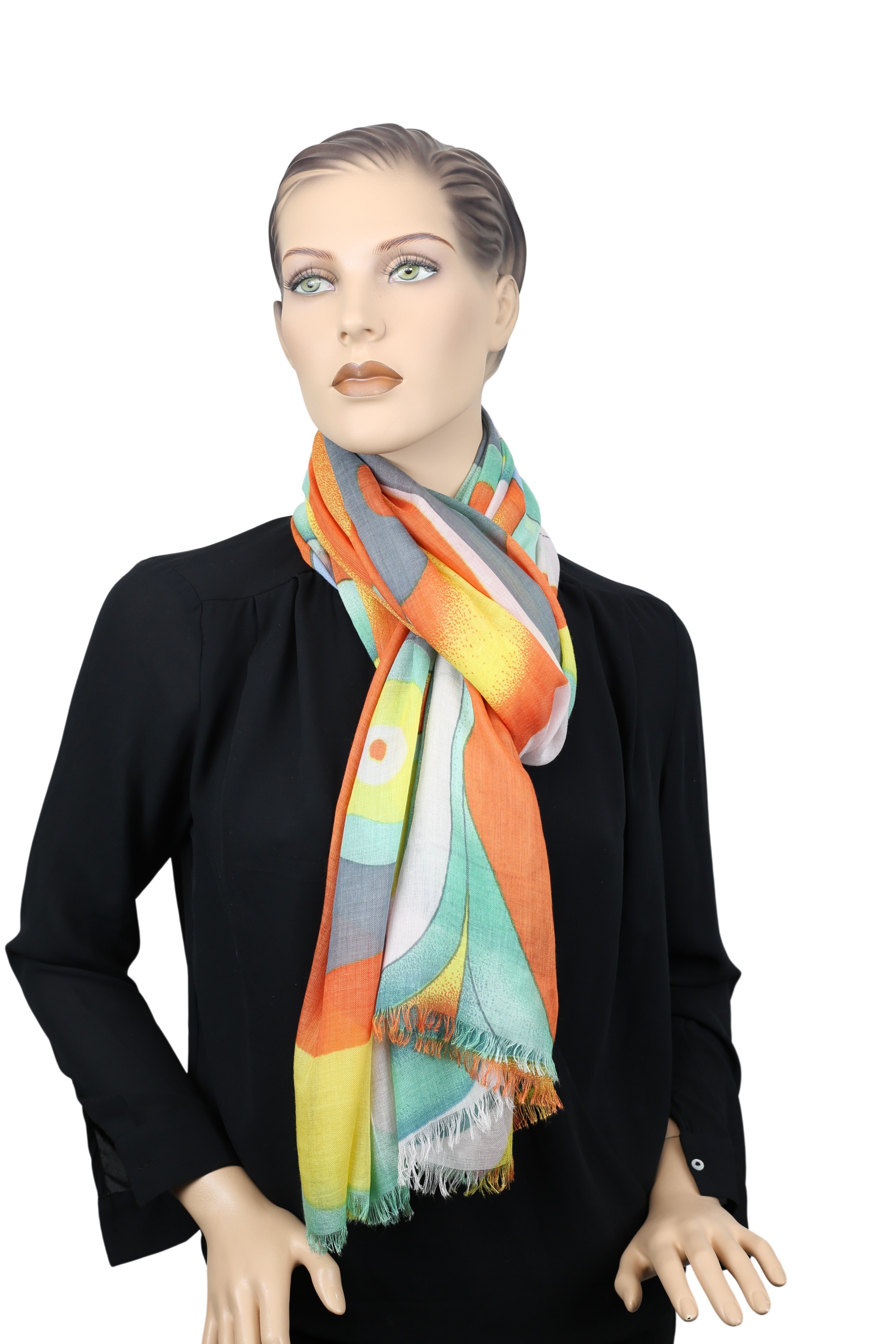 COLLEZIONE ALESSANDRO Modeschal "Enjoy" 1 Stk. tlg. in kräftigen Farben, bu günstig online kaufen