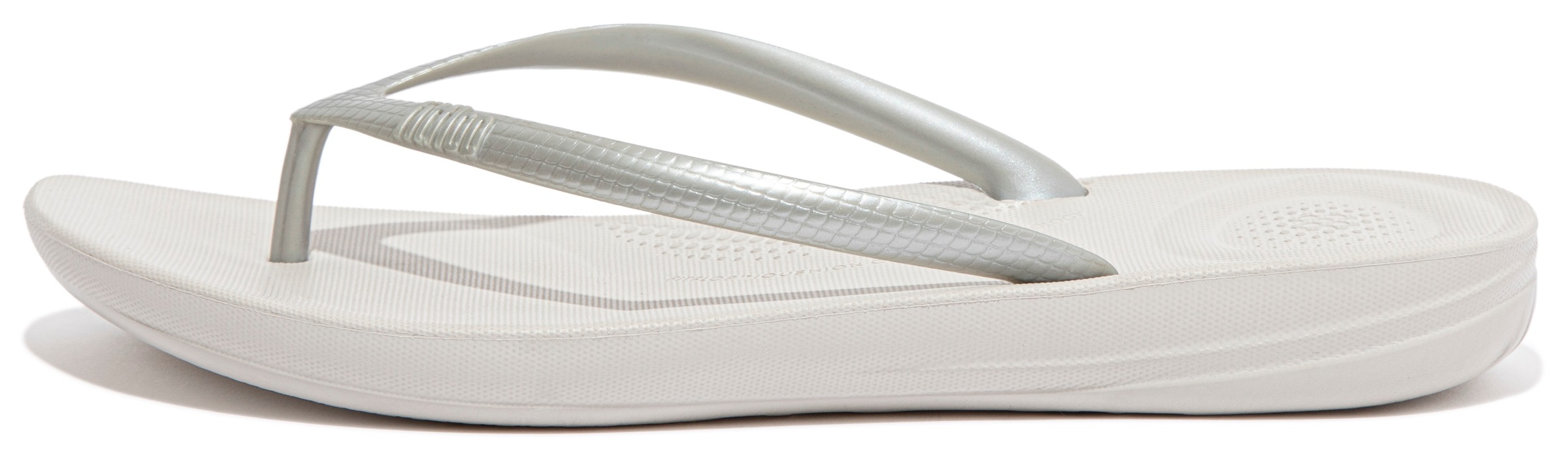 Fitflop "IQUSHION", Keilabsatz, Sommerschuh, Schlappen in schmaler Form
