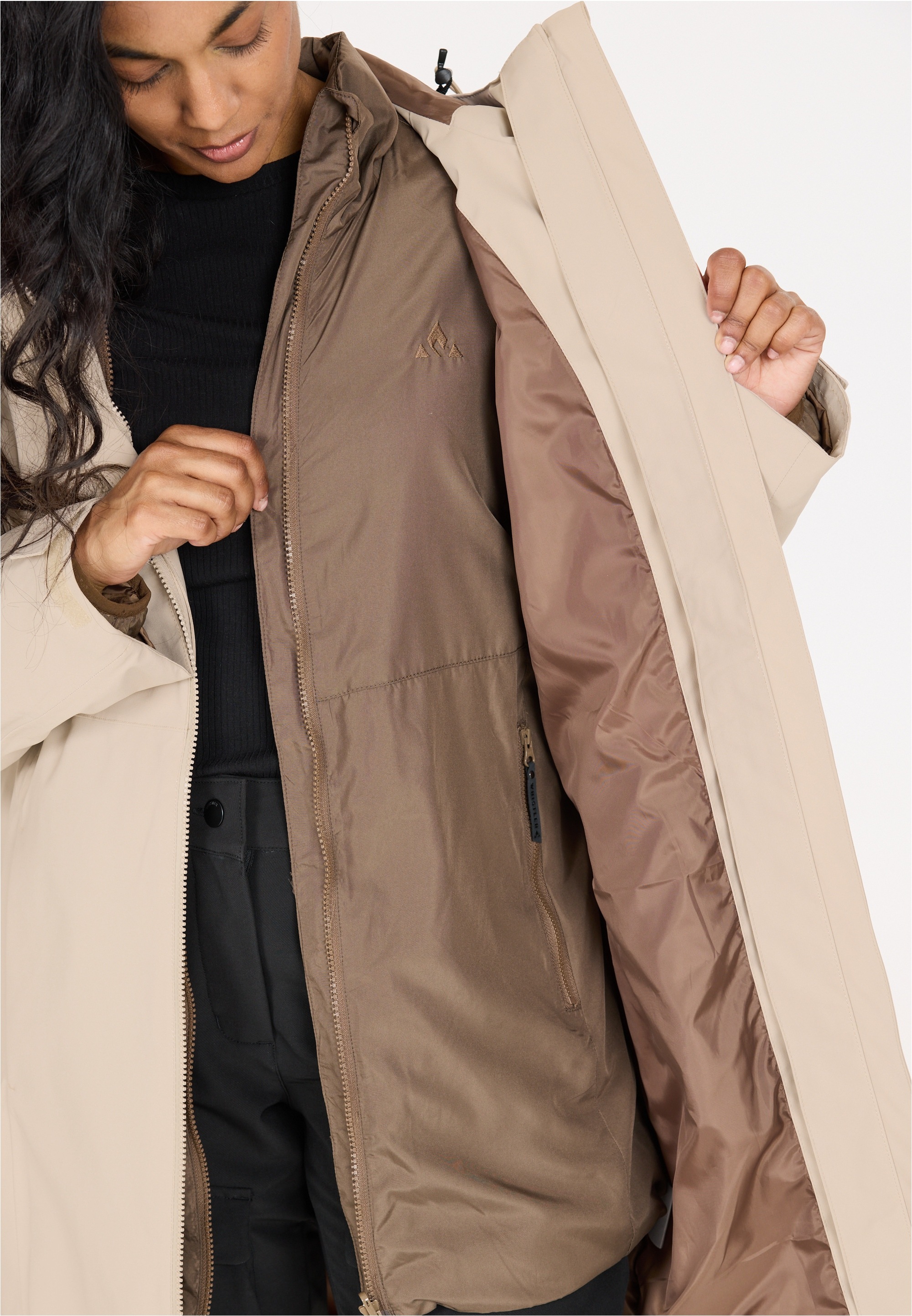WHISTLER Softshelljacke »Clive« mit geklebten Nähten