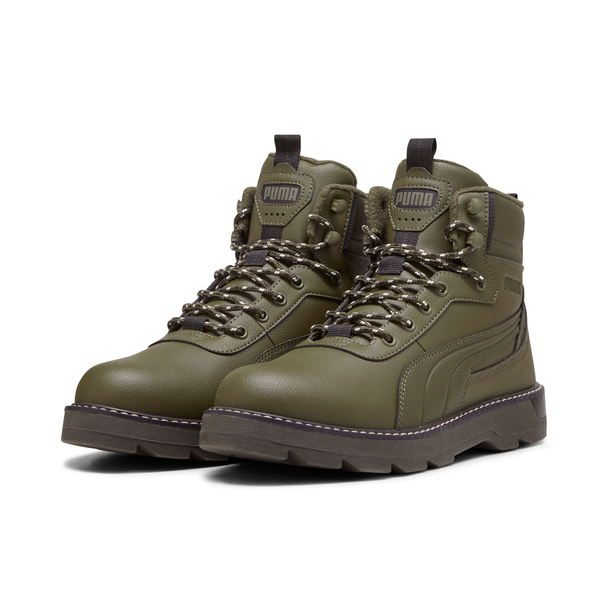 PUMA "DESIERTO V3" knöchelhohe Form, mit Schnürung, warm gefüttert