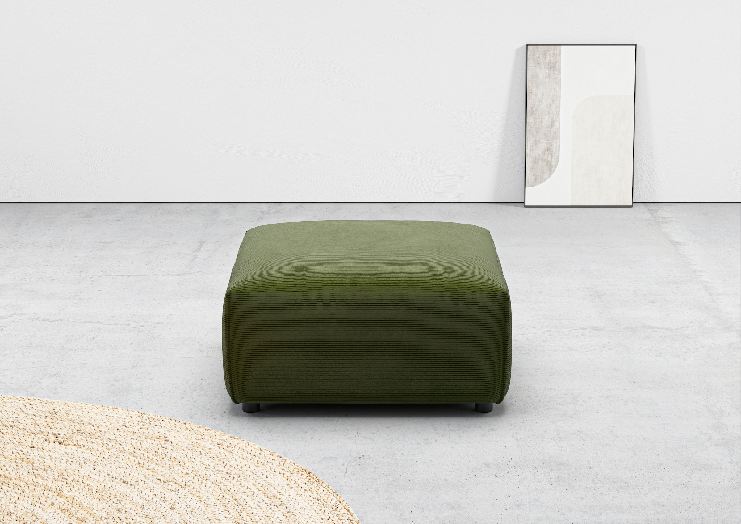 andas Hocker "Glimminge auch in Breitcord, Feincord und Easy care-Bezug", p günstig online kaufen