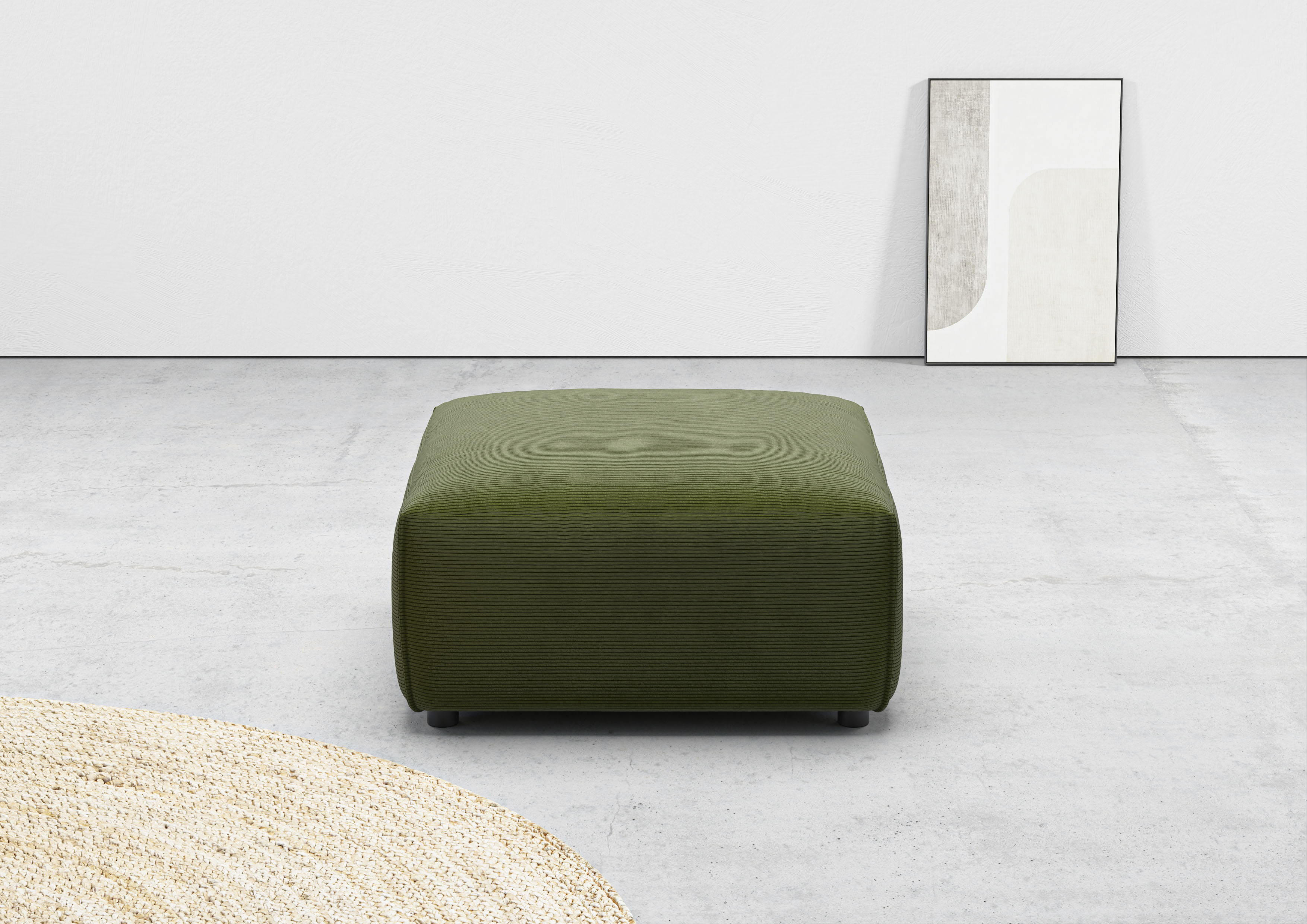 Home affaire Hocker "Glimminge auch in Breitcord, Feincord und Easy care-Bezug" passend zur Serie "Glimminge"