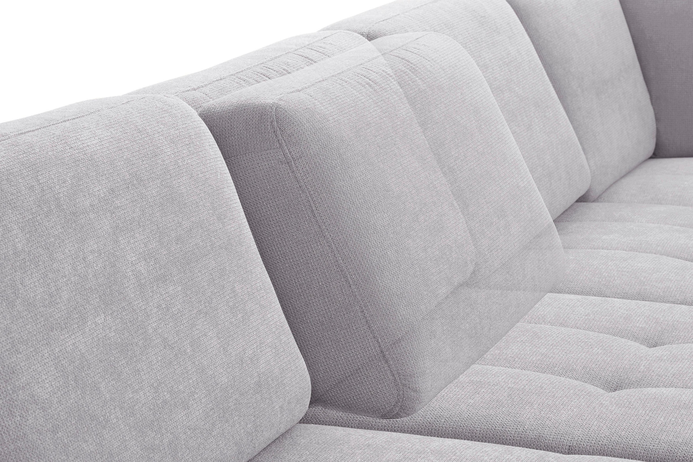 sit&more Wohnlandschaft »Santorini U-Form«, mit Federkern und Sitztiefenverstellung, wahlweise mit Bettfunktion