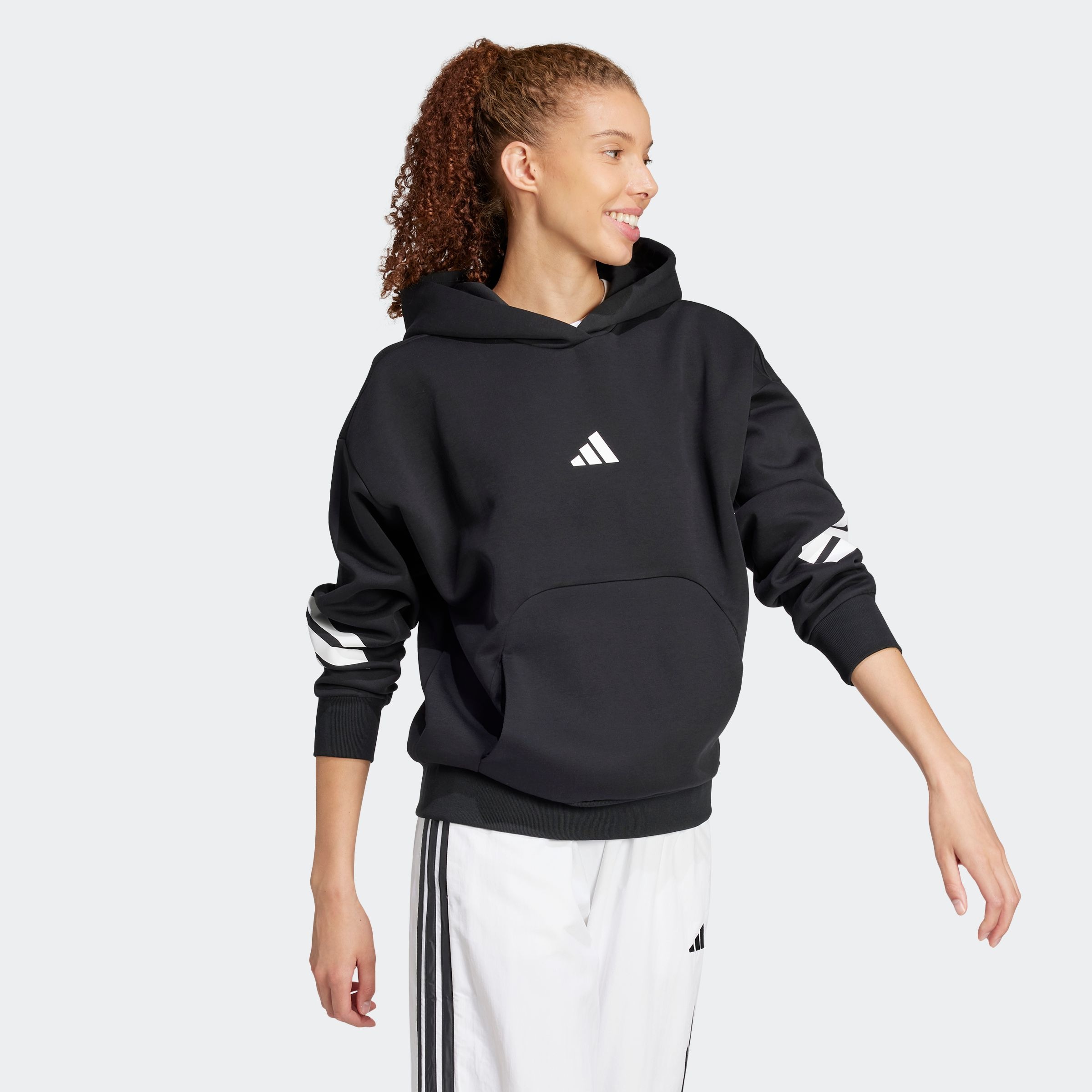 adidas Sportswear Kapuzensweatshirt "FUTURE ICONS 3-STREIFEN HOODIE"