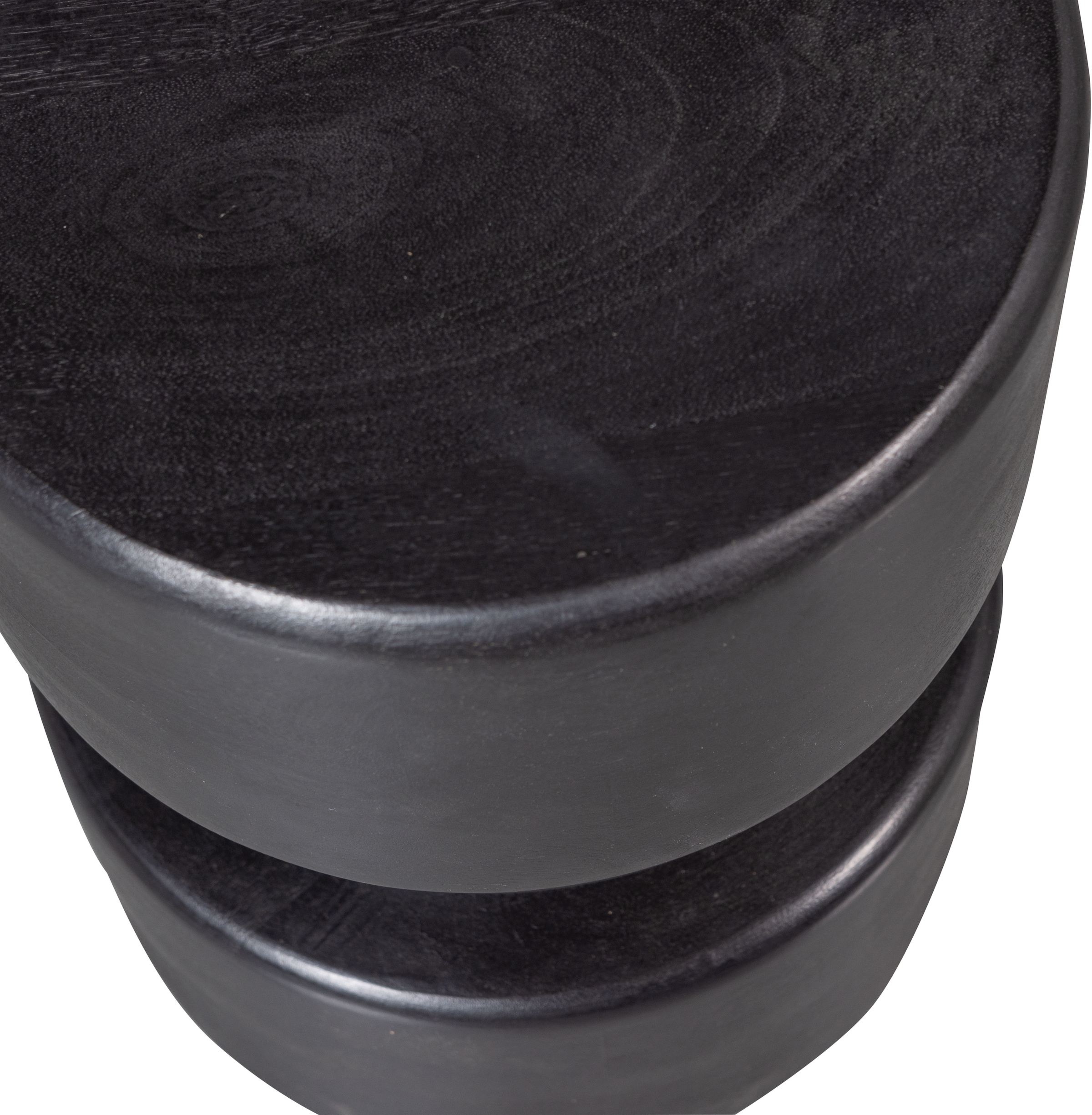 WOOOD Beistelltisch »Tuve aus lackiertem MDF, zylindrische Form Ø30x45 cm« Pressholzfaserplatte schutzlackiert, glatte gleichmäßige Oberfläche
