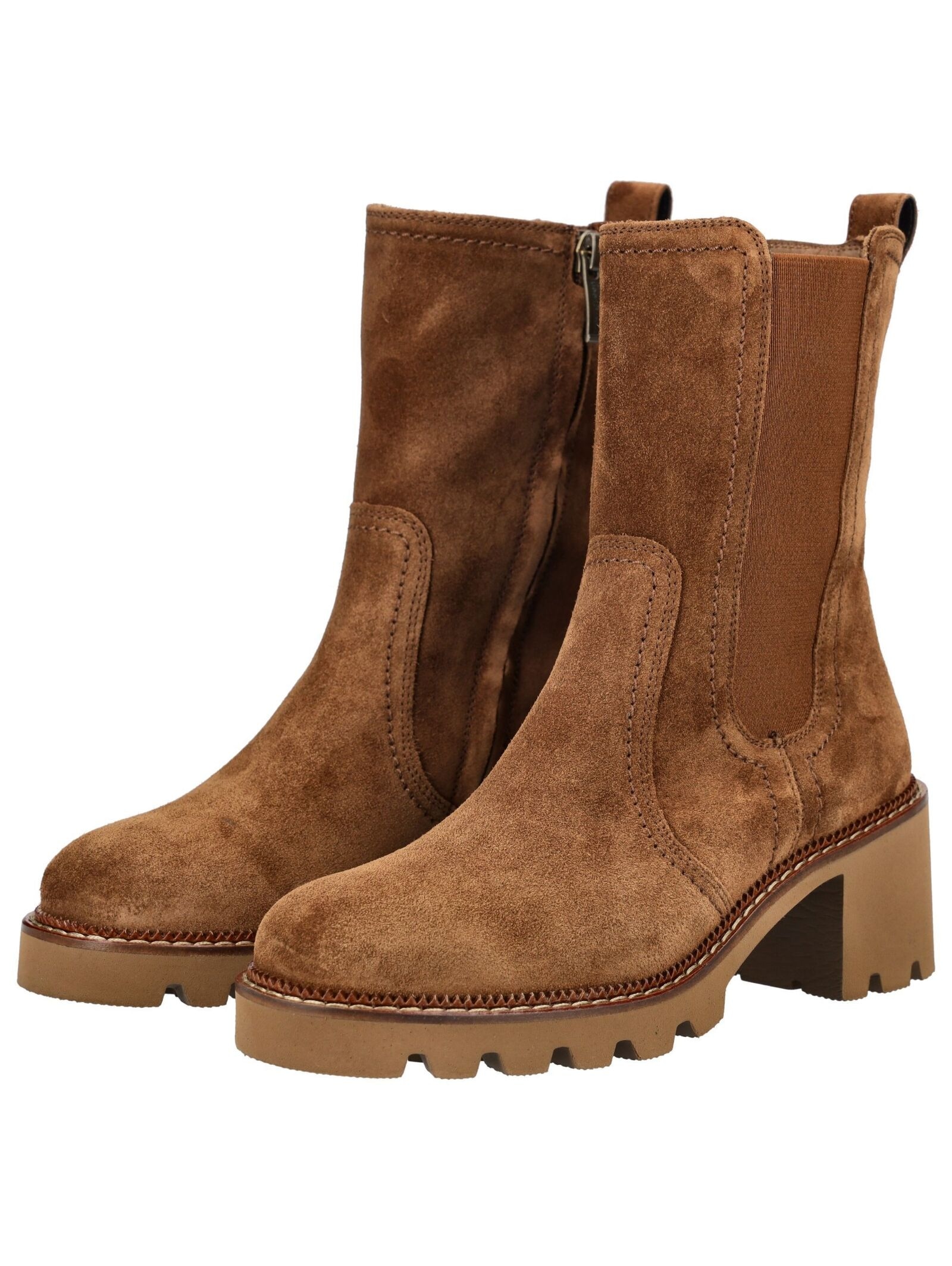 Paul Green Stiefelette »Paul Green Stiefelette Veloursleder/Textil«