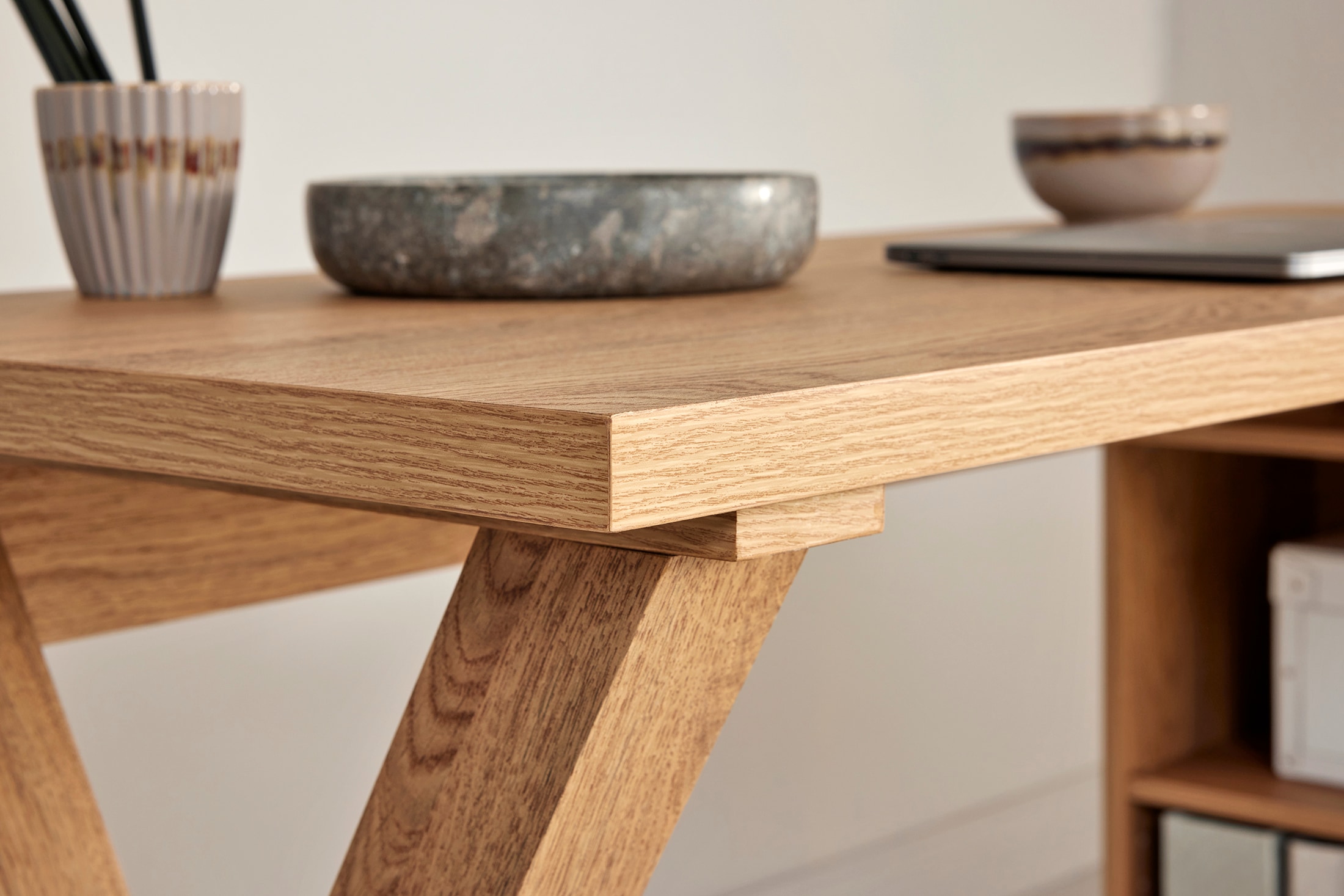 Jahnke Eckschreibtisch »X-CLUB C 40 E« 1 Stk. tlg. wechselseitig montierbar, X-Gestell