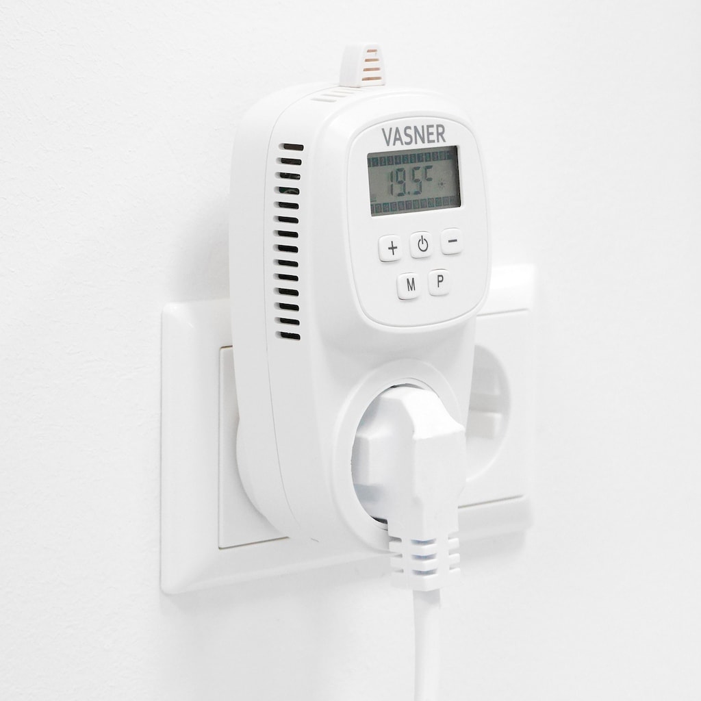 Vasner Raumthermostat »VUT35«, für Infrarotheizung, Steckdosenthermostat, programmierbar