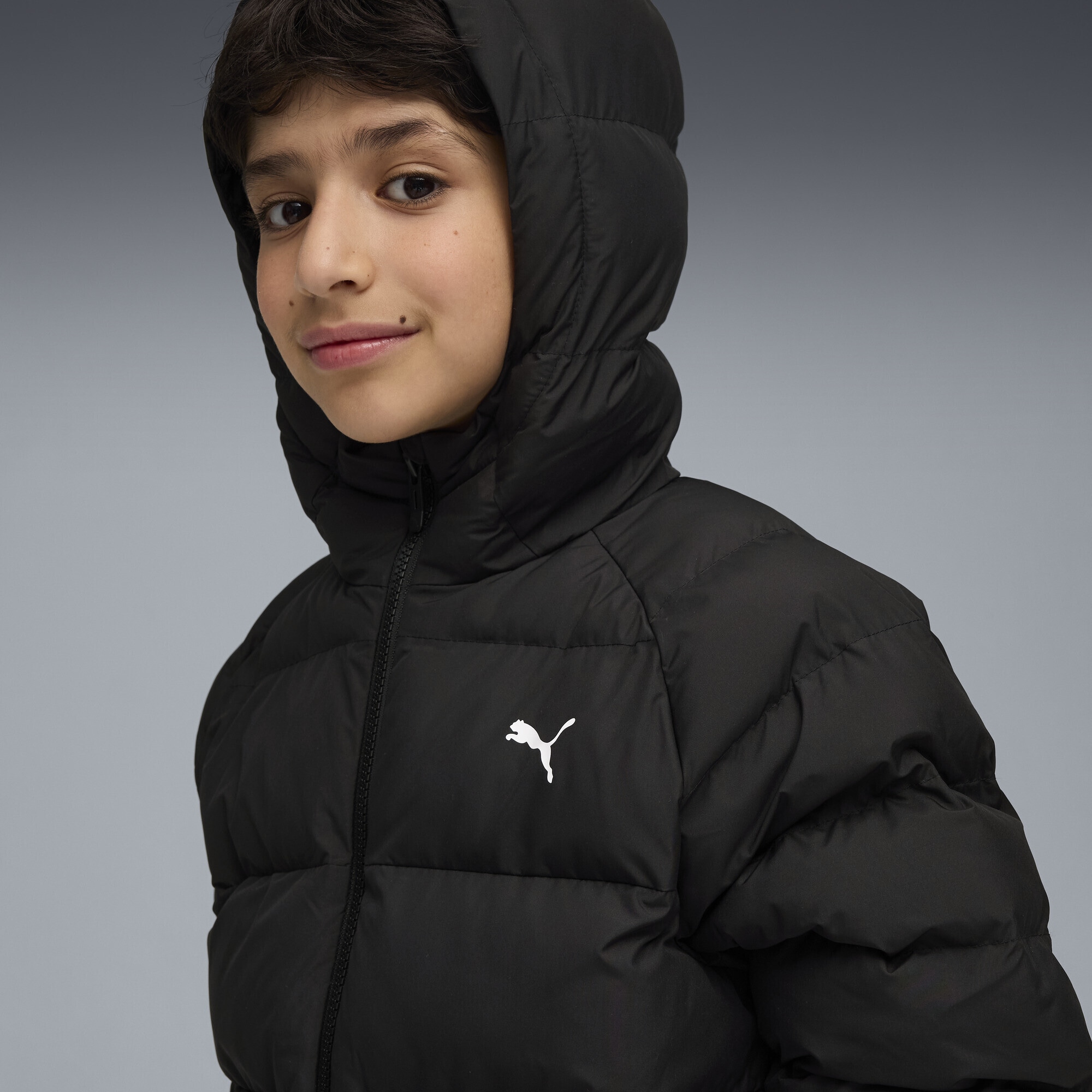 PUMA Winterjacke »Pufferjacke mit Kapuze Jugendliche«