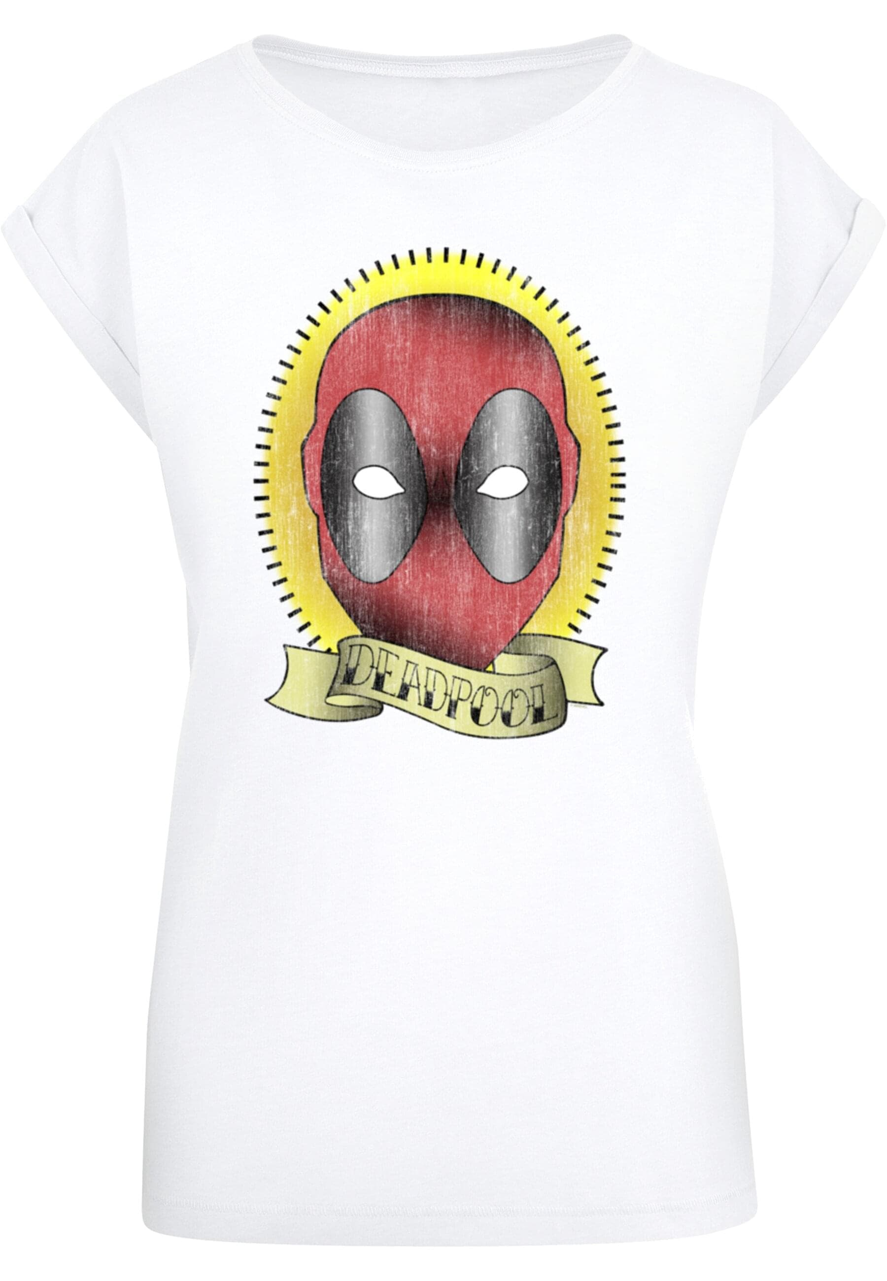 ABSOLUTE CULT T-Shirt "ABSOLUTE CULT Damen Ladies Deadpool - Tattoo Print T günstig online kaufen