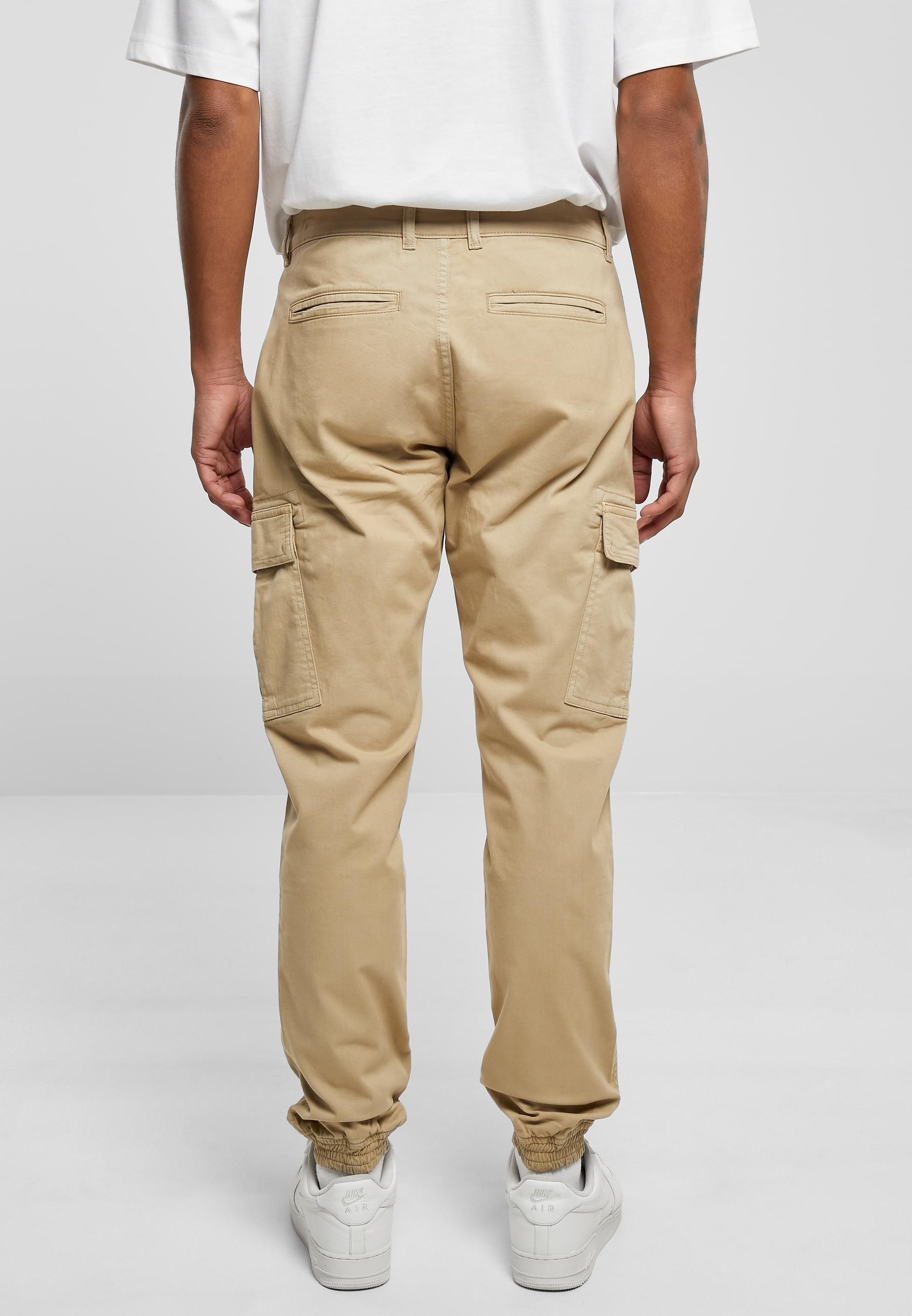 URBAN CLASSICS Cargohose »Urban Classics Herren Washed Cargo Twill Jogging Pants«, (1 tlg.)