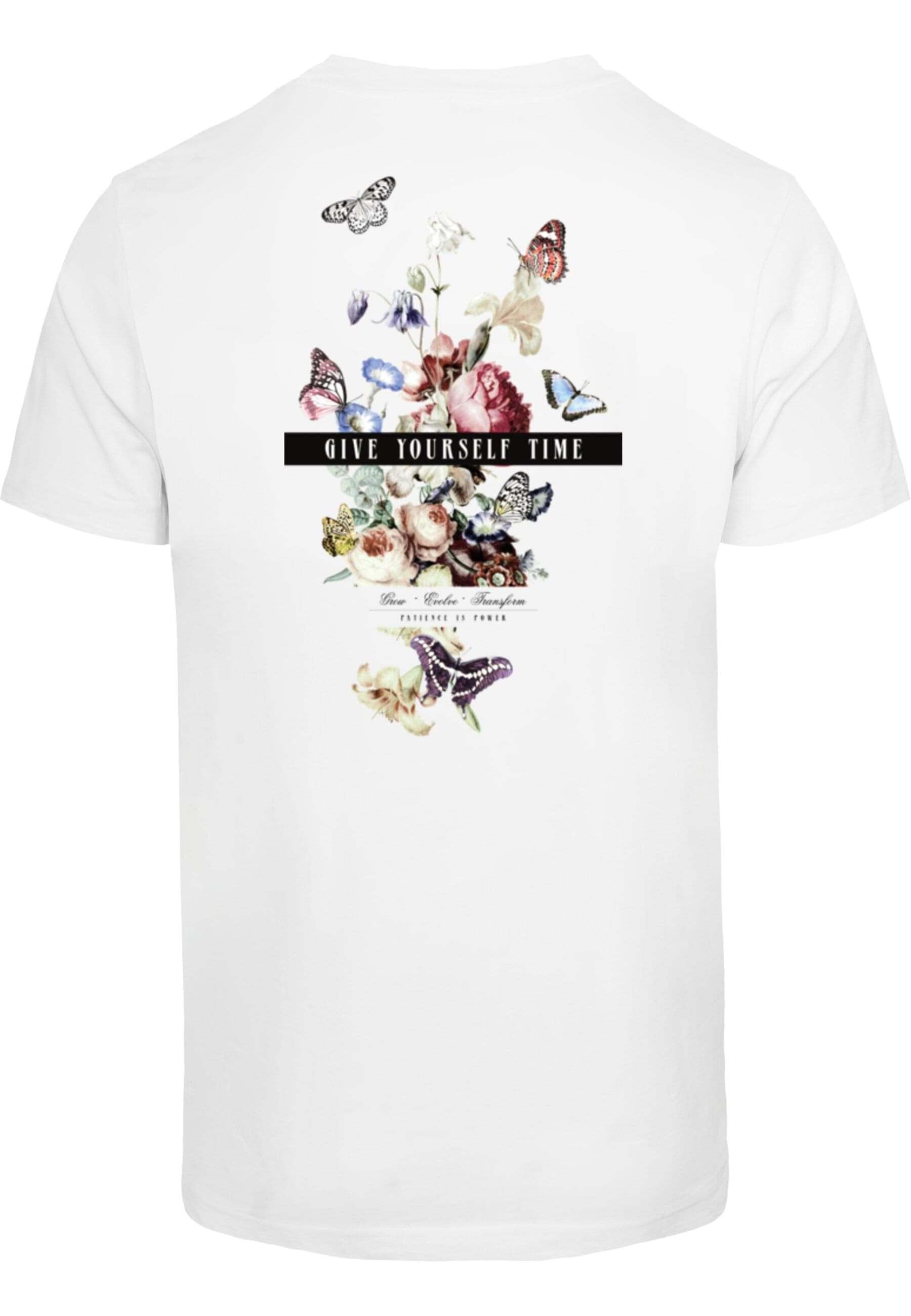 MisterTee T-Shirt »MisterTee Herren Give Yourself Time Tee«, (1 tlg.)