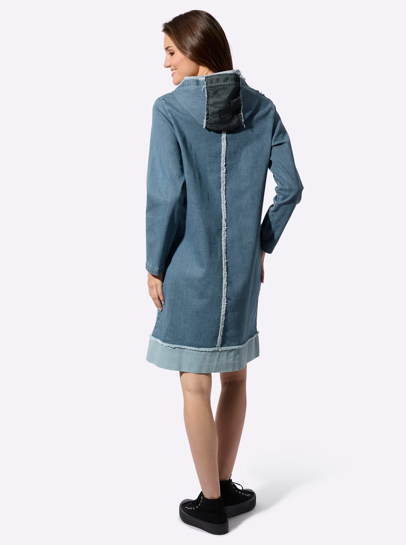 Inspirationen Jeanskleid »Jeans-Kleid« aufgesetzte Taschen