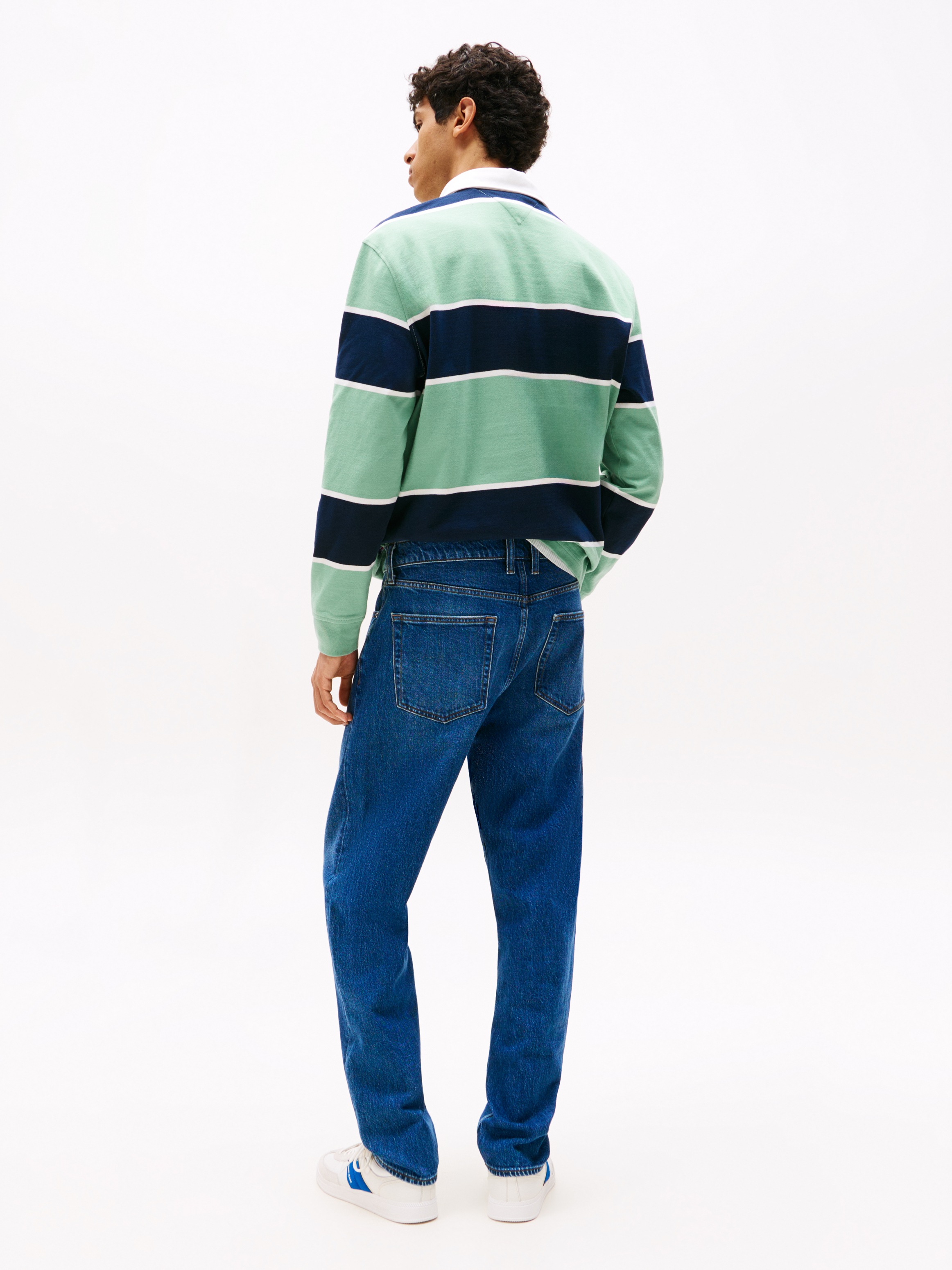 Tommy Jeans Gerade Jeans »Isaac Relaxed Tapered«, Mit Gürtelschlaufen
