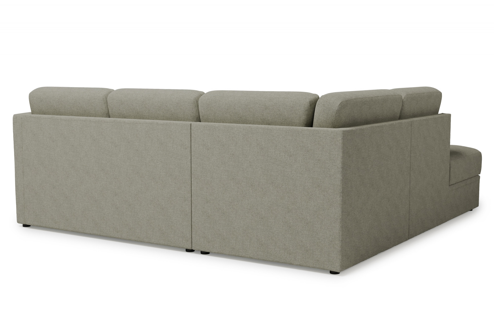 Home affaire Ecksofa »Lavars, L-Form, Schlafsofa«, mit Bettfunktion und Stauraum, in zwei verschiedenen Bezugsqualitäten