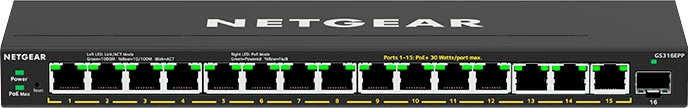 NETGEAR Netzwerk-Switch »GS316EPP-100PES«