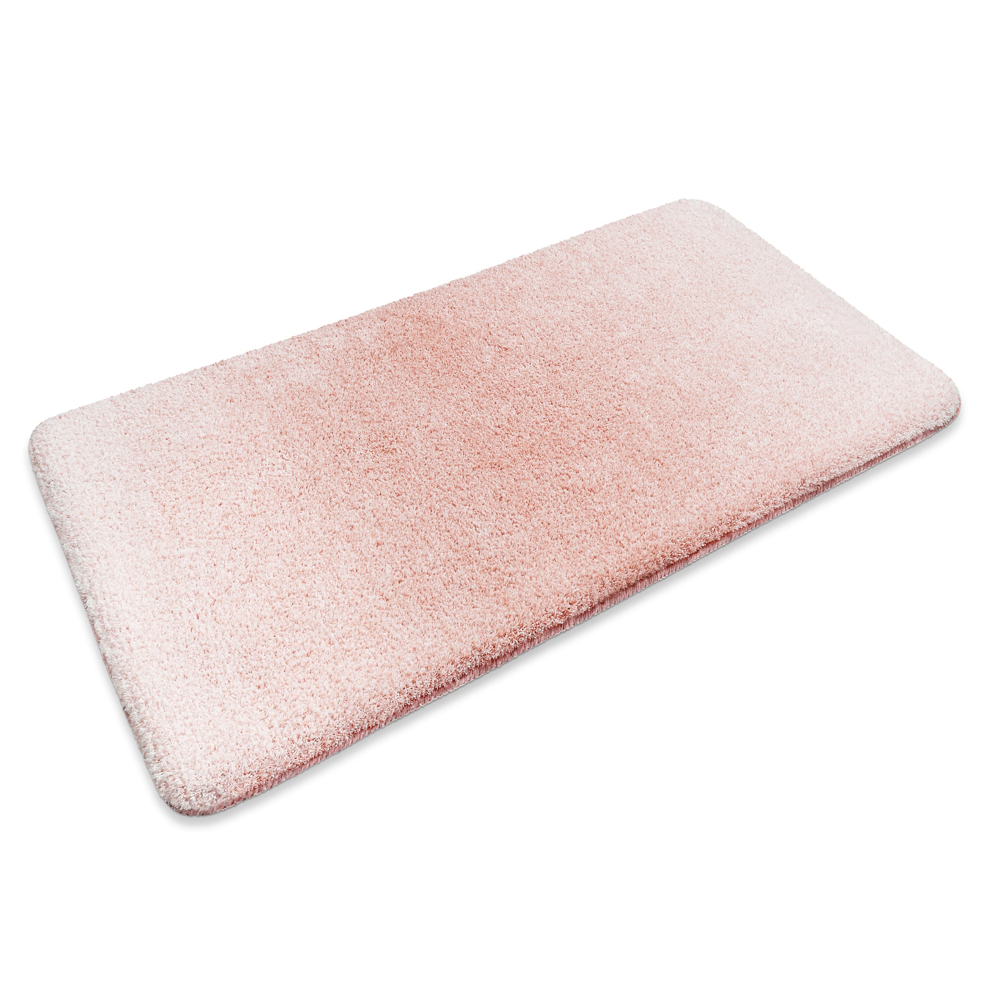 my home Badematte »Utta«, rutschhemmend beschichtet, schnell trocknend, Badteppich, getuftet, mit modernem Farbverlauf, flauschig, hochflor