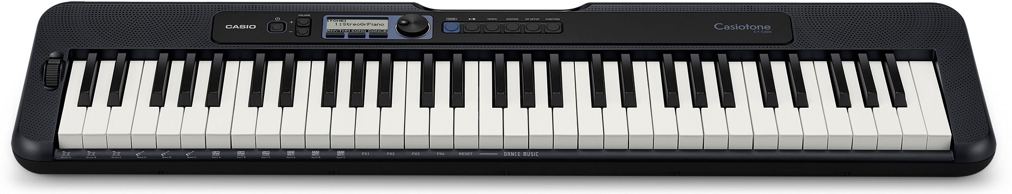 CASIO Home-Keyboard »CT-S300«, (Set, 2 St.), inkl. Keyboardstativ