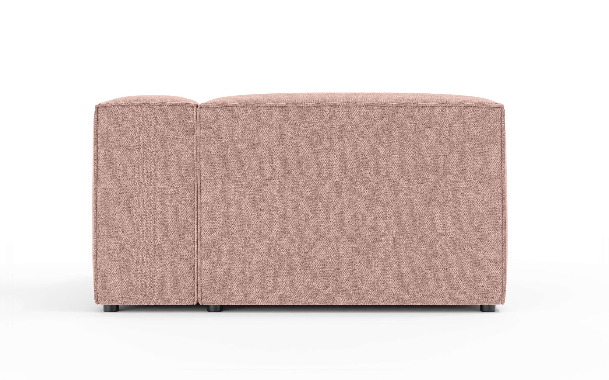 INOSIGN Ottomane »HAILY links/rechts bestellbar, Loungemöbel, Maße B/T/H: 130/130/72 cm«, als Modul oder separat verwendbar, für individuelle Zusammenstellung