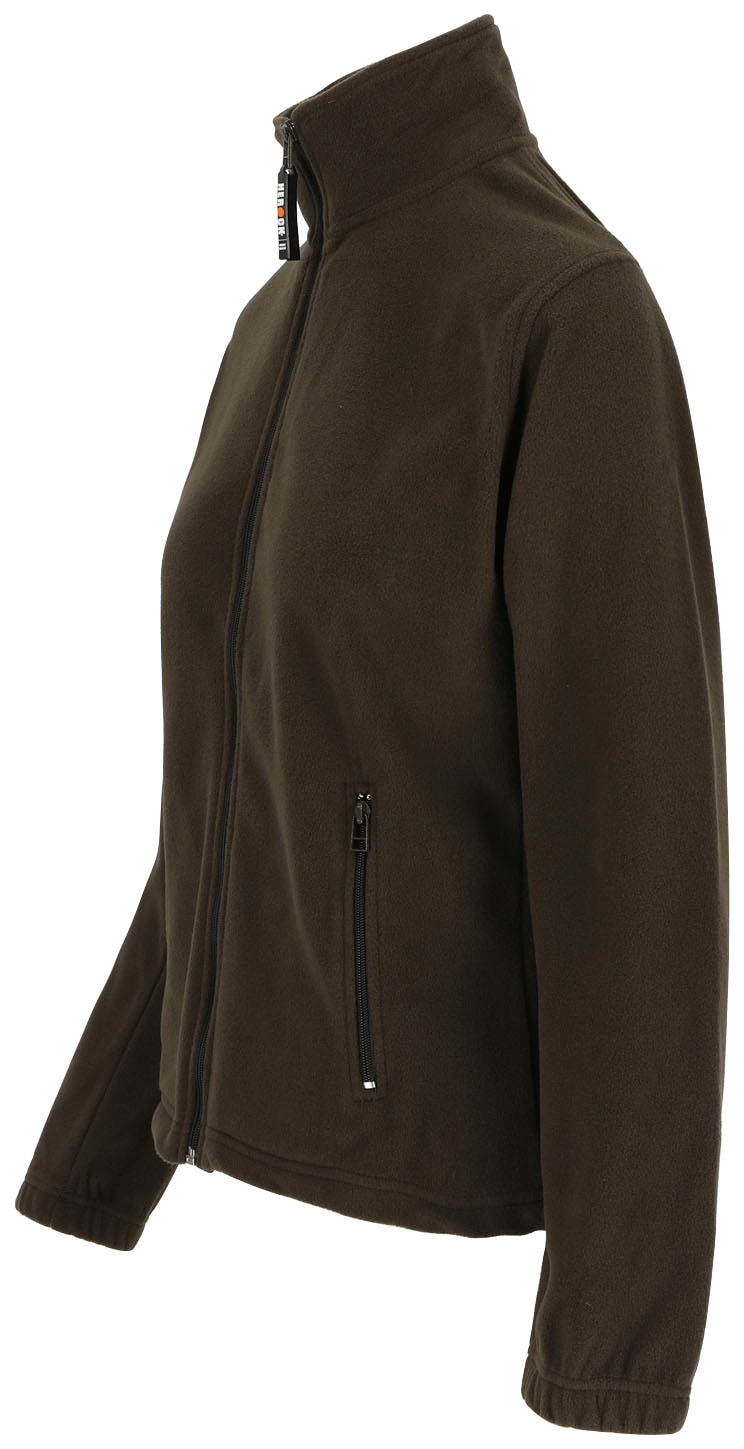 Herock Fleecejacke »Deva Fleece Jacke kaufen langem Seitentaschen, für | leicht Reißverschluss, Damen«, und angenehm warm, 2 BAUR Mit