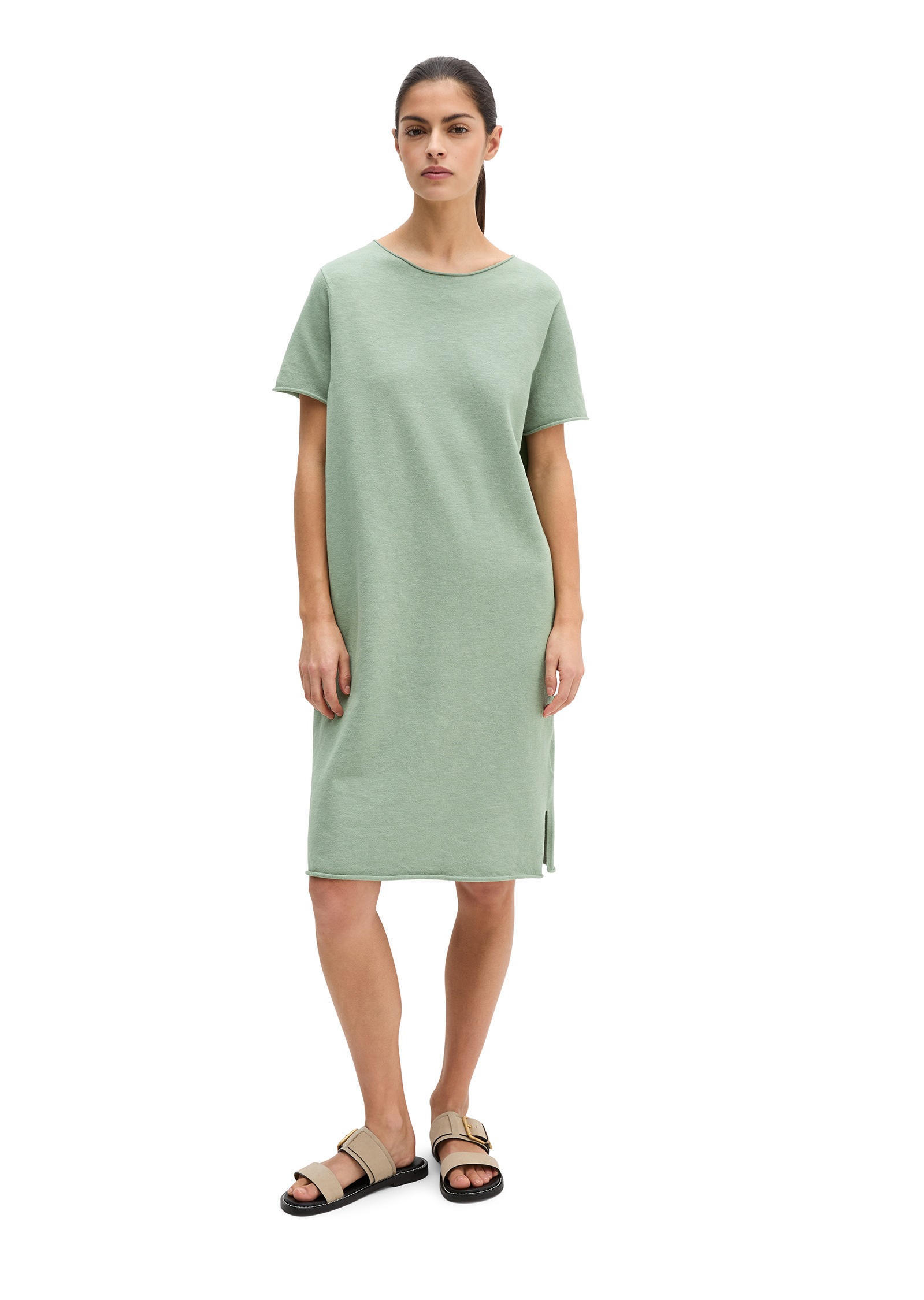 Marc O'Polo Strickkleid »aus Organic Cotton-Leinen-Mix«