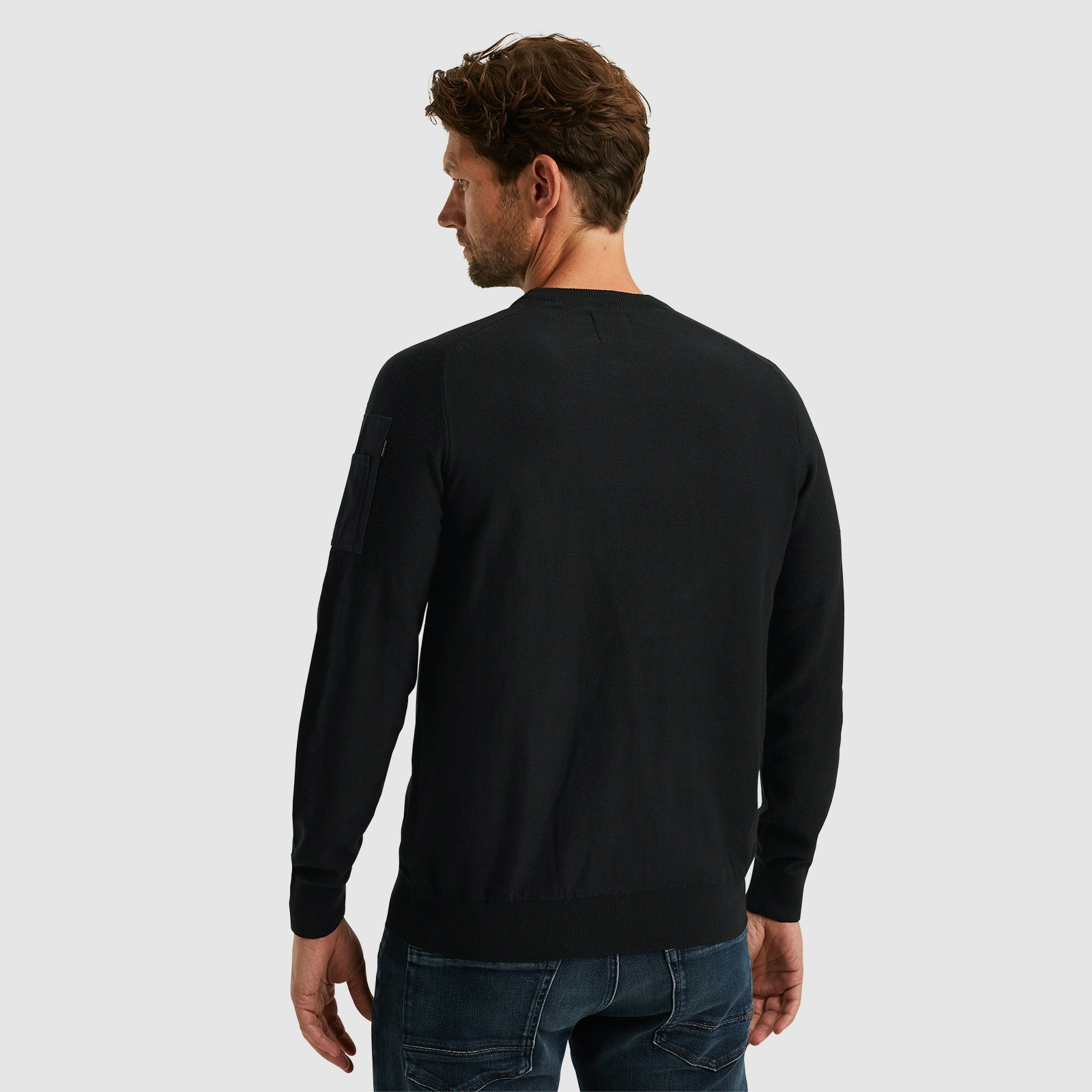 PME LEGEND Rundhalspullover »American classic Buckley knit«