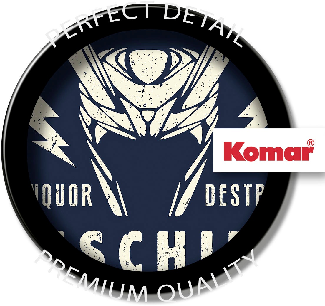 Bild KOMAR "Loki Mischief", blau (farbe bild(er): blau), B:40cm H:50cm, Holz, Papier, Bilder, Bild, Wandbild zur Dekoration im Kinderzimmer - ohne Rahmen 2