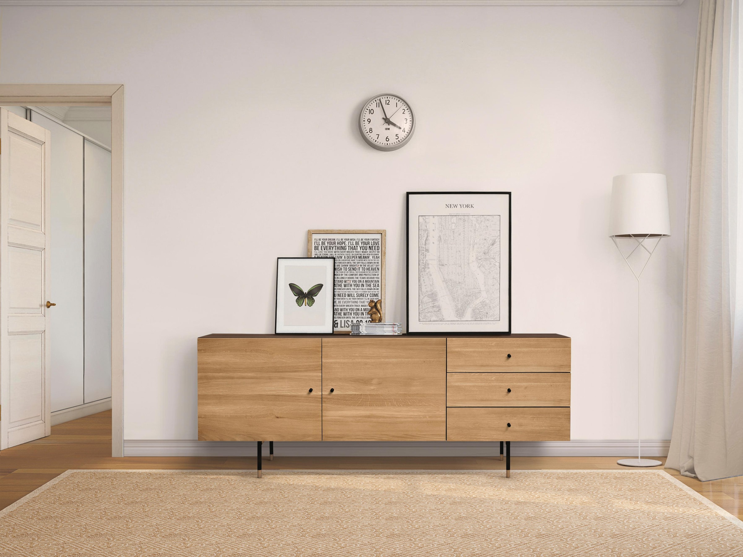Woodman Sideboard »Daniel«, Kommode mit Soft Close Funktion, Breite 180 cm
