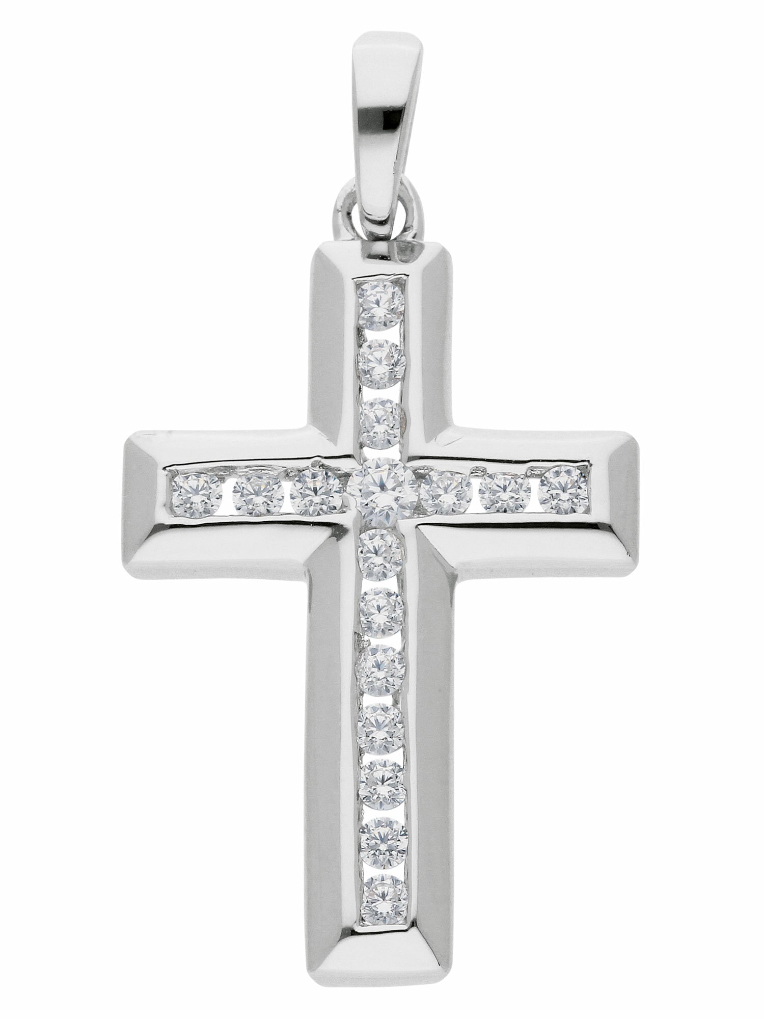 Adelia´s Kettenanhänger »925 Silber Anhänger mit Damen | kaufen Silberschmuck Herren Kreuz mit BAUR Zirkonia«, Zirkonia & für