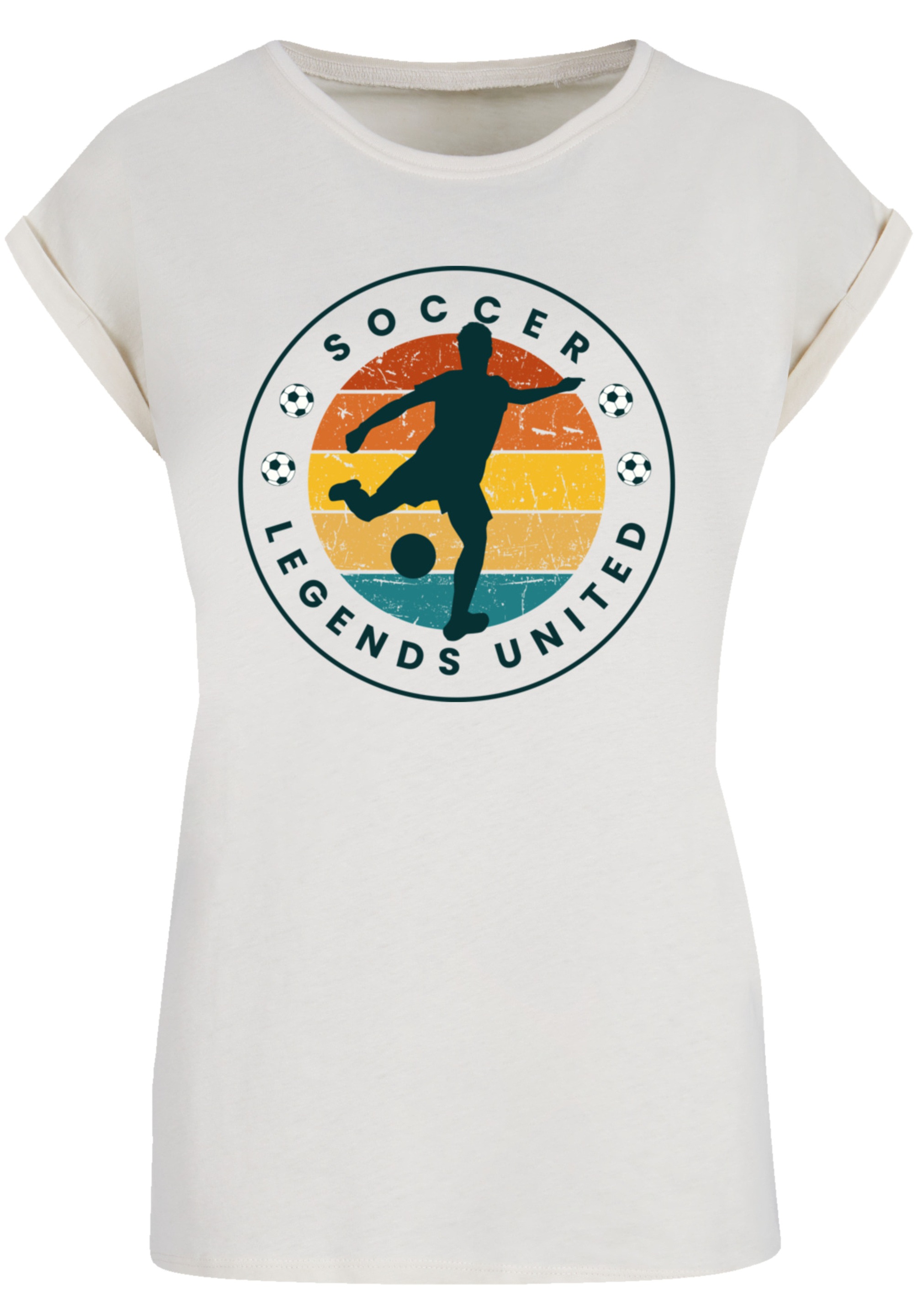 F4NT4STIC T-Shirt »Soccer Legends United«, Premium Qualität