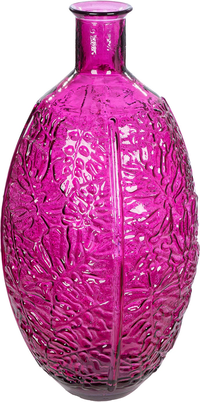 GILDE Bodenvase "Bodenvase rund Dschungel"