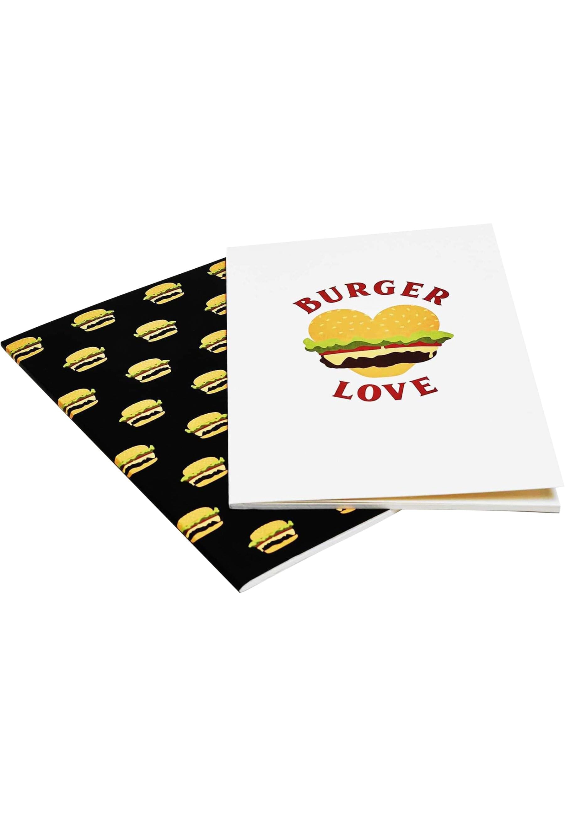 MisterTee Schmuckset »Accessories Burger Love Exercise Book 2-Pack«, (1 tlg.)