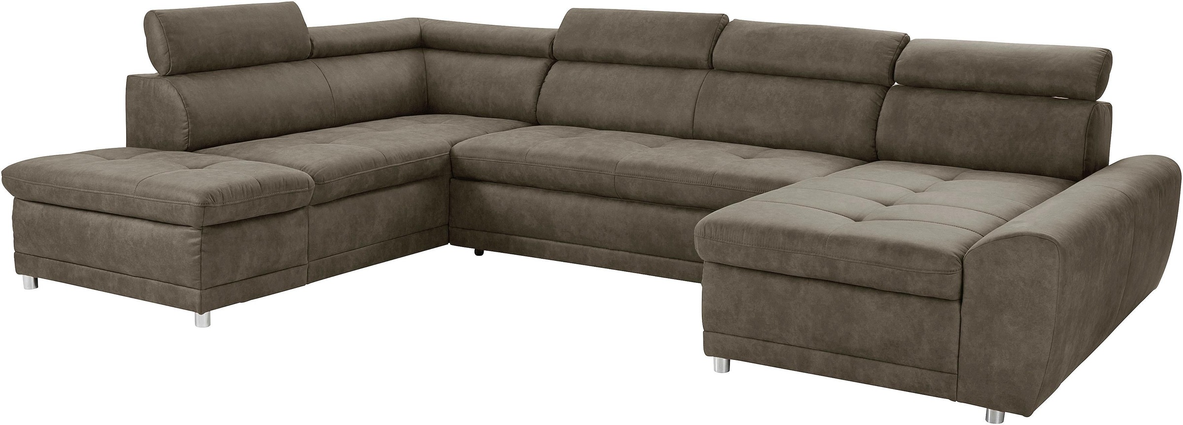 sit&more Wohnlandschaft »Riva U-Form«, wahlweise mit Bettfunktion