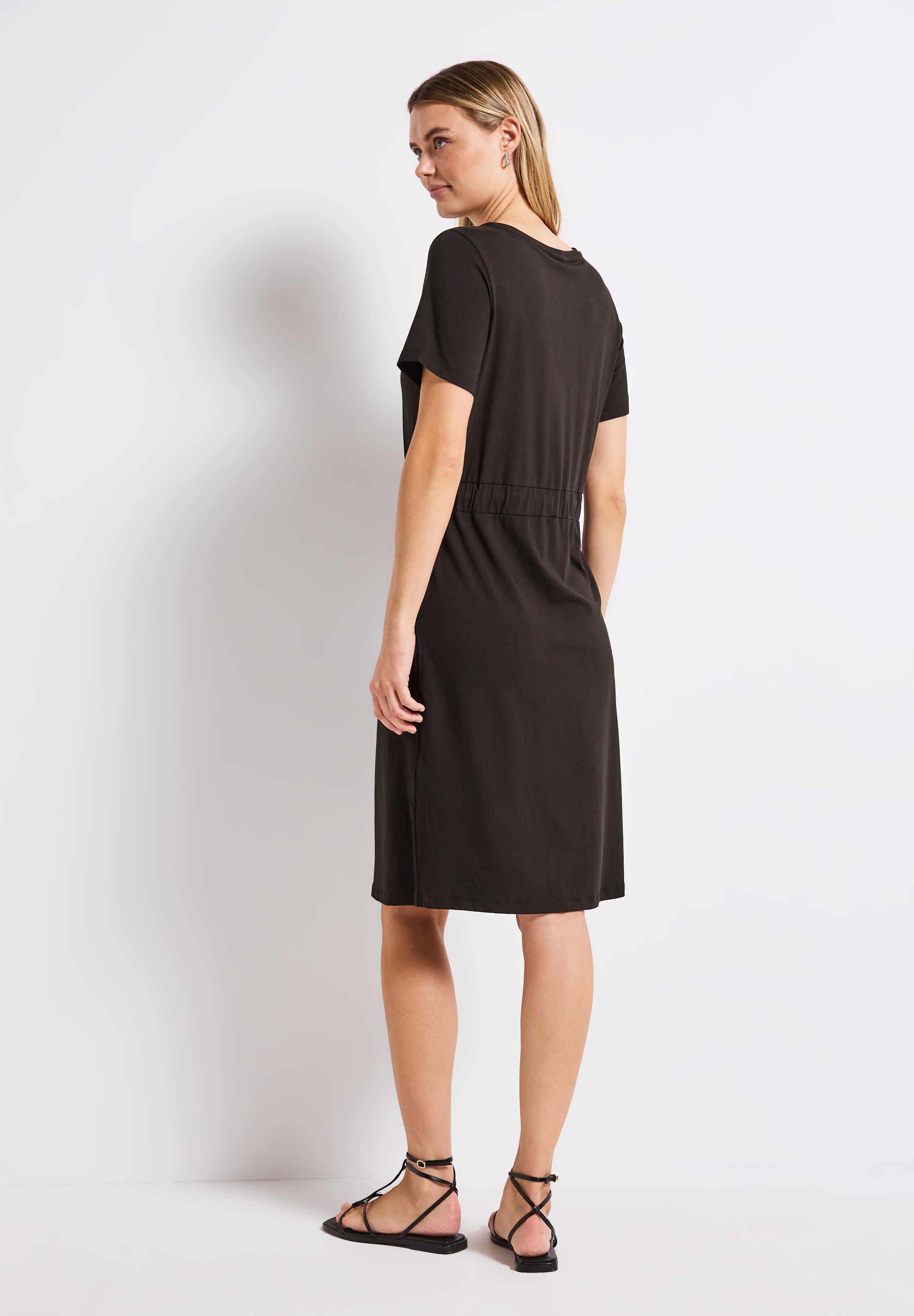 STREET ONE Jerseykleid, mit Tunnelzug an der Taille