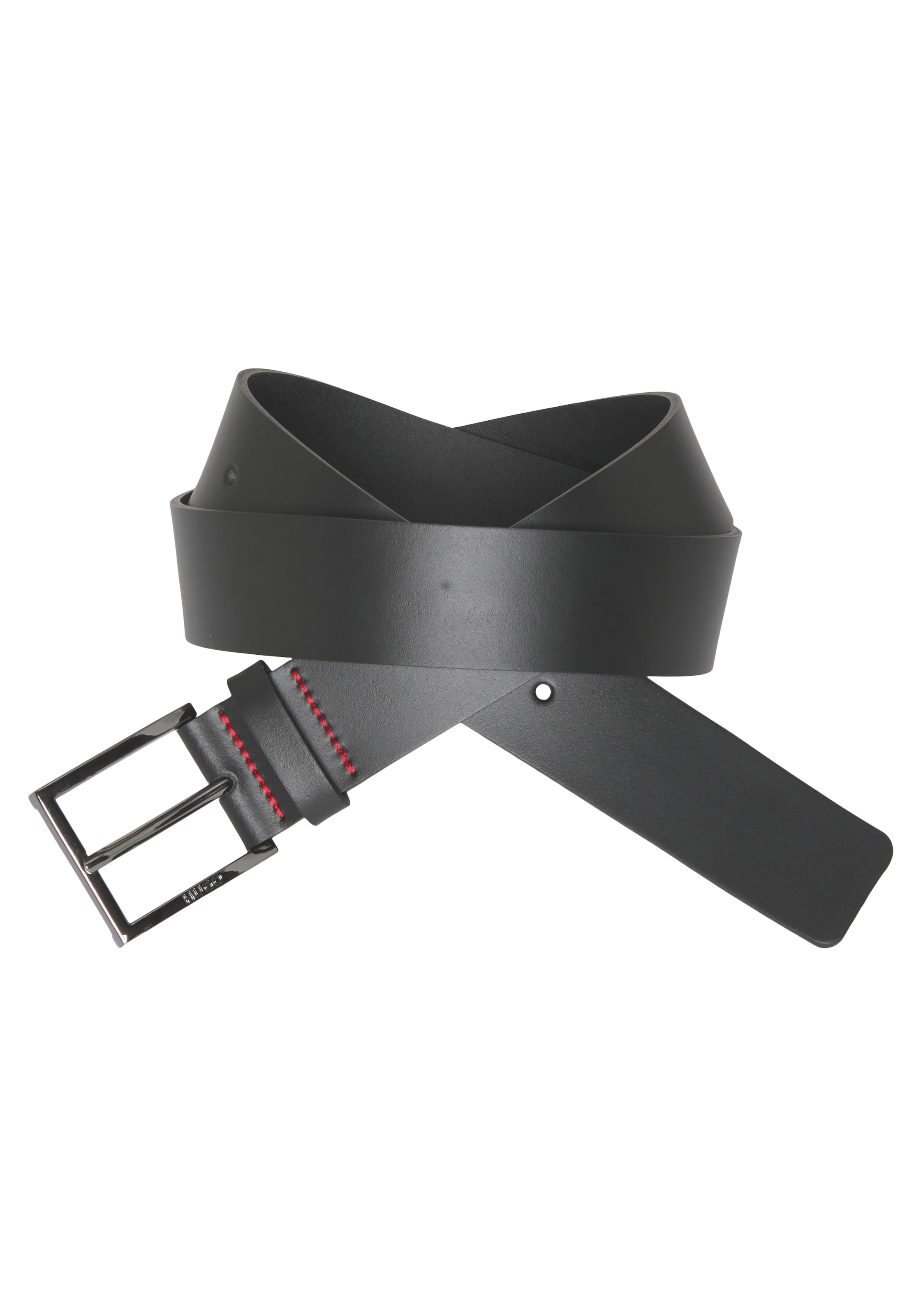 Belt mit 2,5cm«, für BAUR | HUGO bestellen BOSS-Logoprägung Ledergürtel »Haze