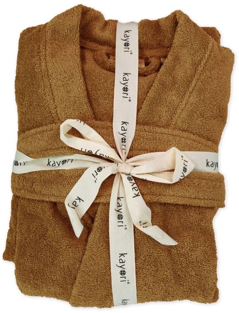 kayori Unisex-Bademantel "Fusai", Verstellbare Ärmellänge mit eleganten Auf günstig online kaufen