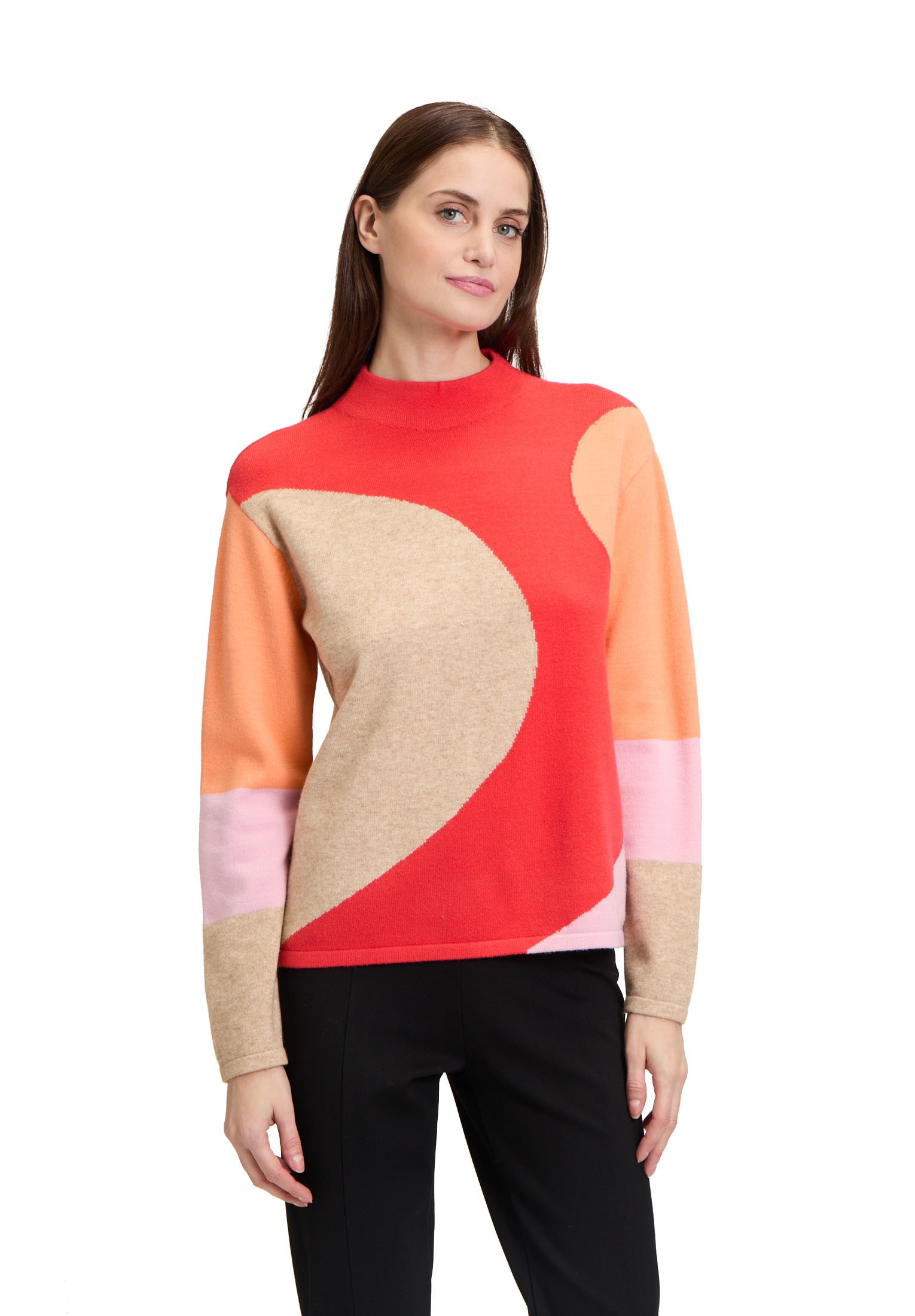 Betty Barclay Strickpullover "Betty Barclay Damen Strickpullover mit Intars günstig online kaufen